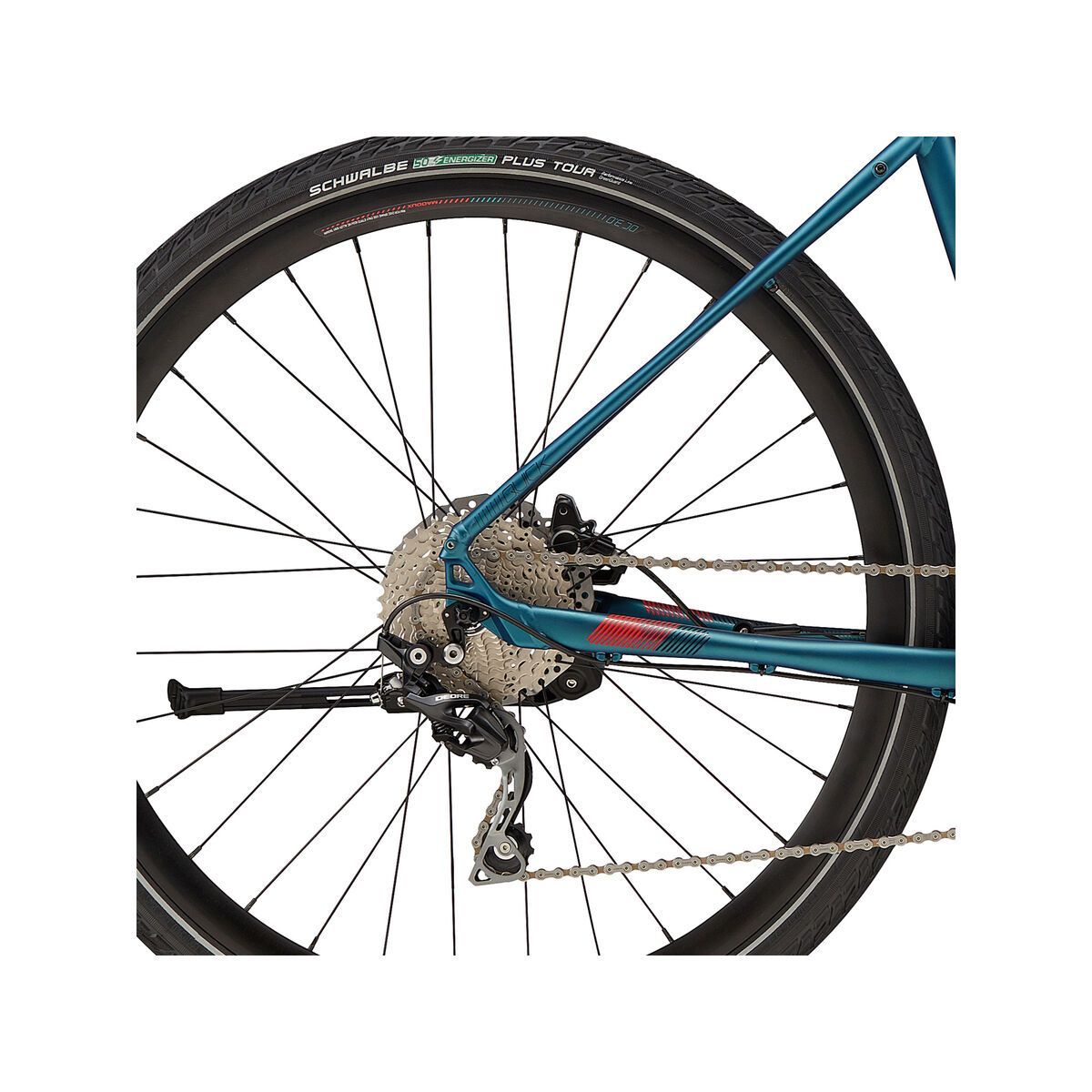 Cannondale Quick Neo Women, deep teal w/ acid red and jet black, matte - DTE - Bild 5