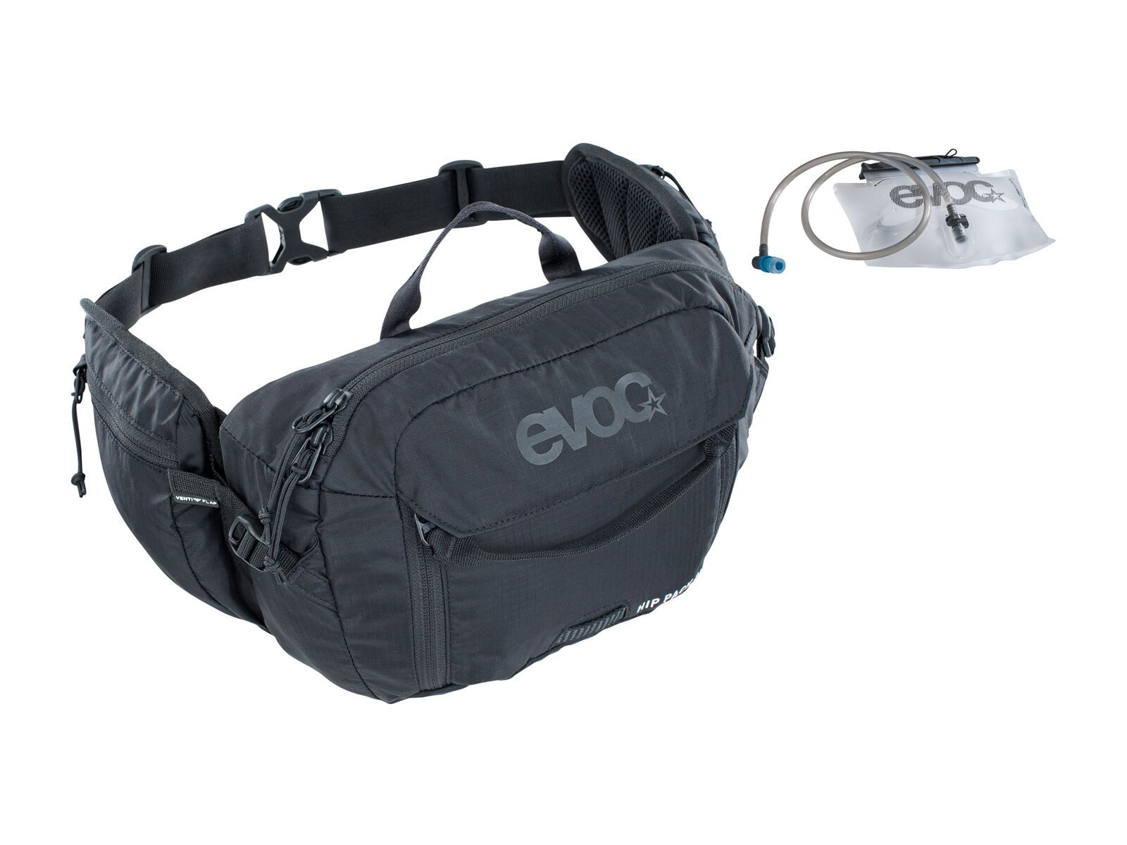 Evoc Hip Pack 3 + Hydration Bladder 1,5, black - Bild 1