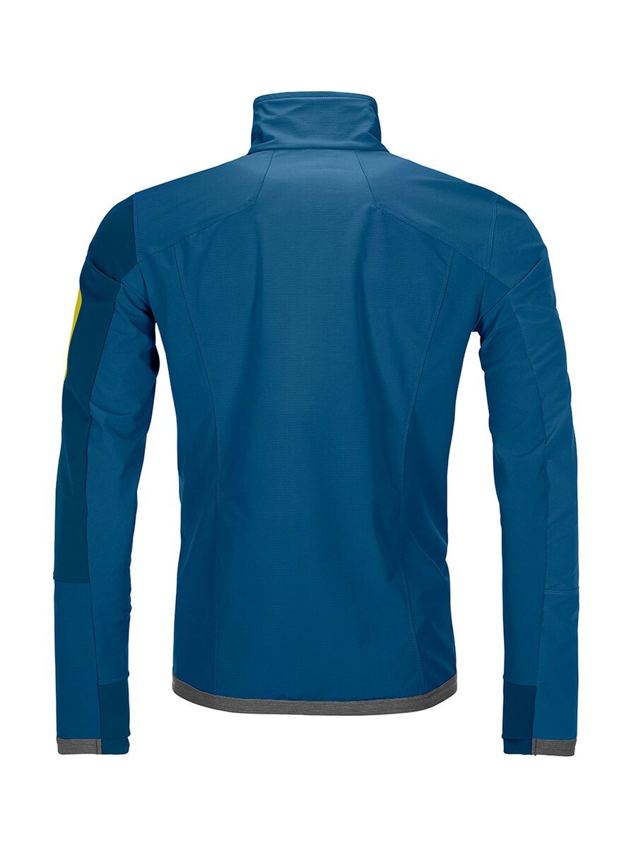 Ortovox Merino Airsolation Berrino Jacket M, mountain blue - Bild 2