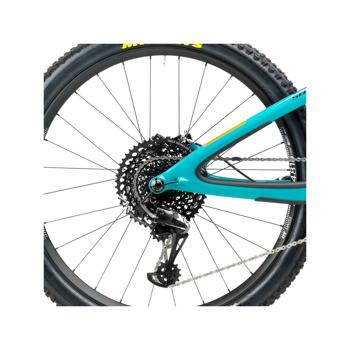 Yeti SB5 LR T-Series, turquoise - Bild 5