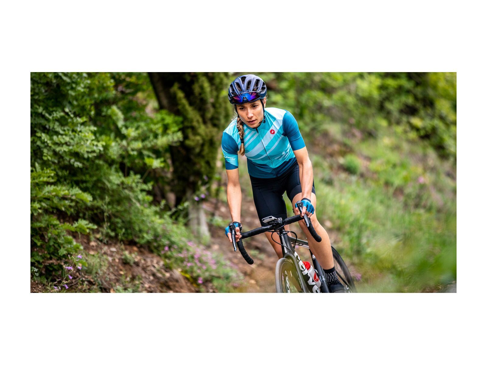 Castelli Talento Jersey, multicolor light turquoise - Bild 5