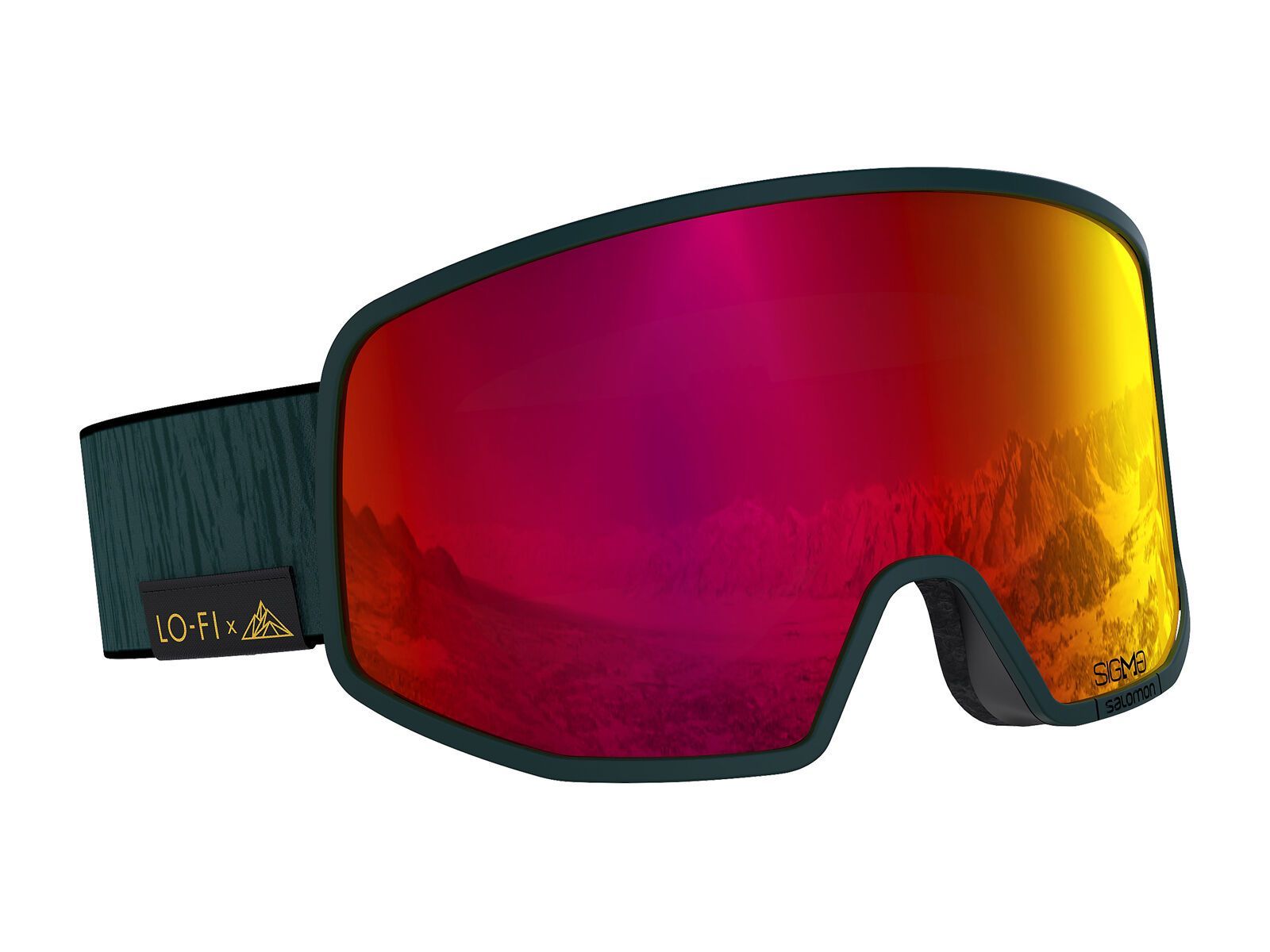 Salomon Lo Fi Sigma - ML Poppy Red, green gables - Bild 1