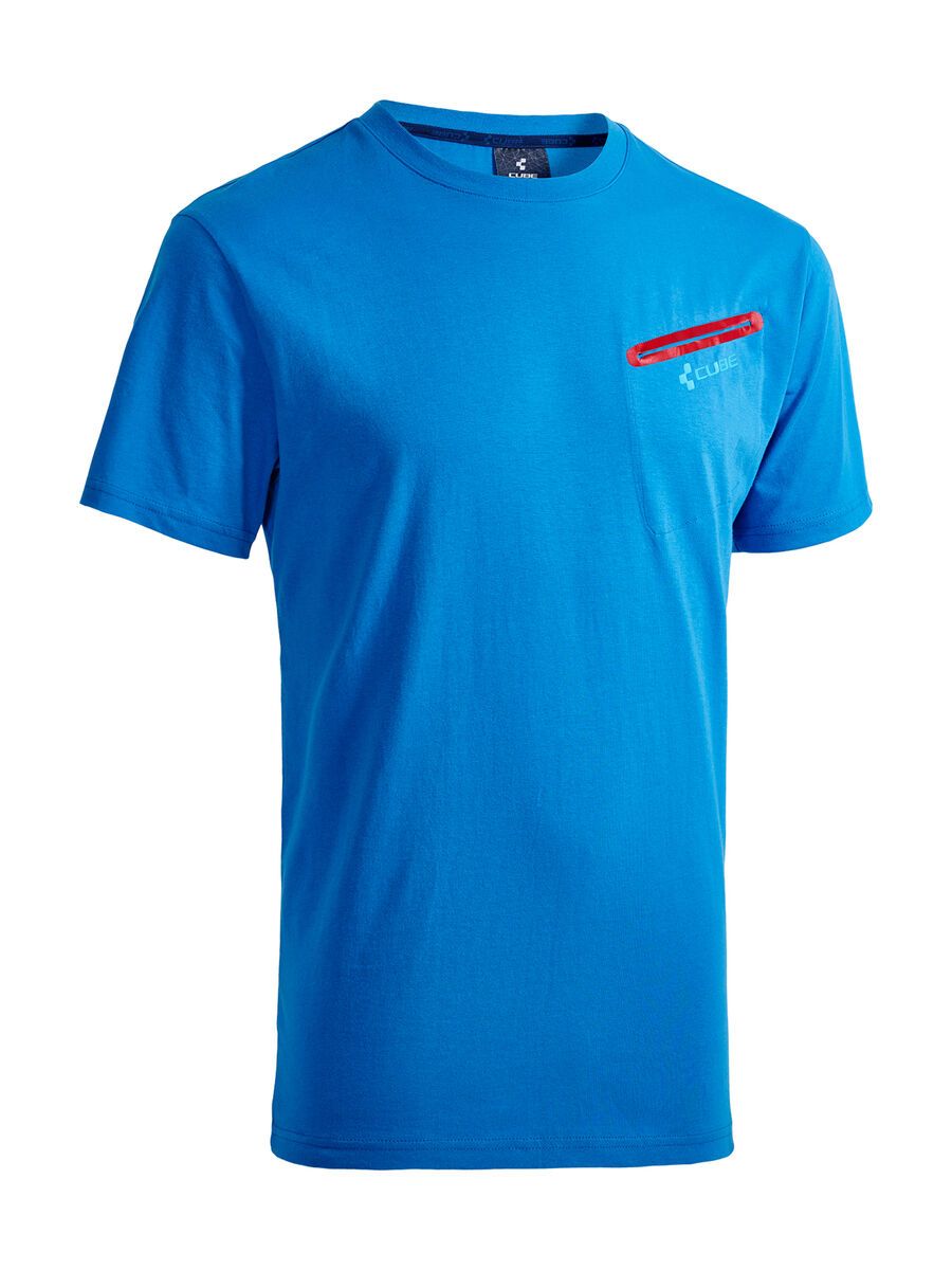 Cube T-Shirt Classic, blue´n´red - Bild 1