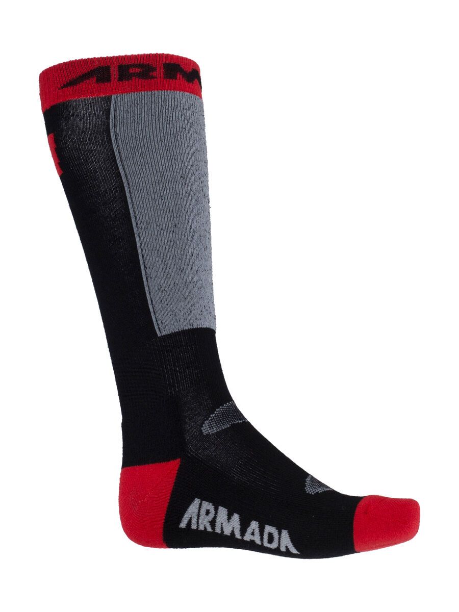 Armada Seymour Merino Sock, black - Bild 1