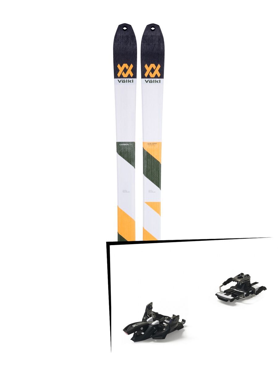 Set: Völkl VTA 98 2019 + Marker Alpinist 12 Long Travel black/titanium - Bild 1