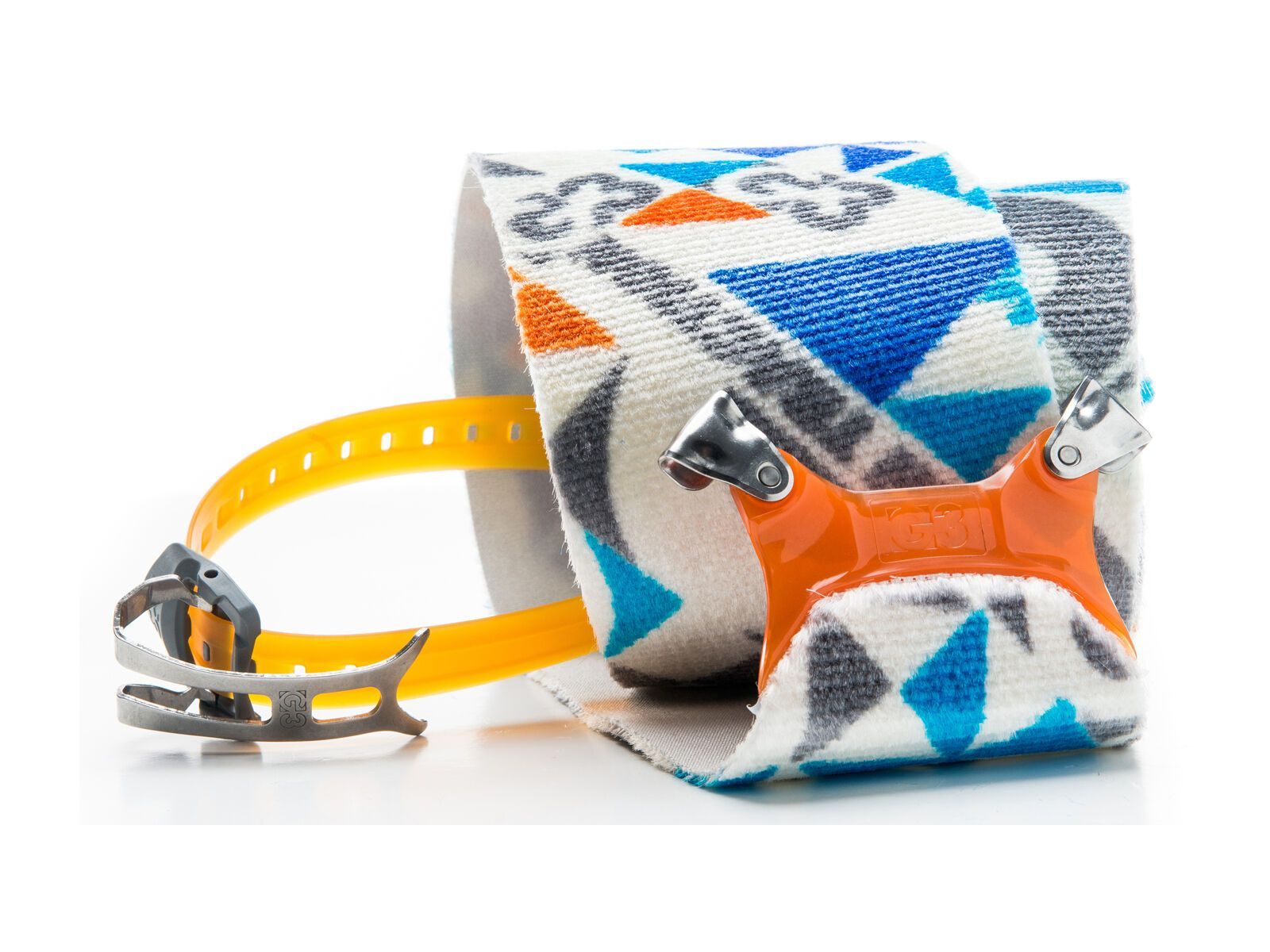 G3 Alpinist High Traction Climbing Skins 115 mm, blue grey orange - Bild 2