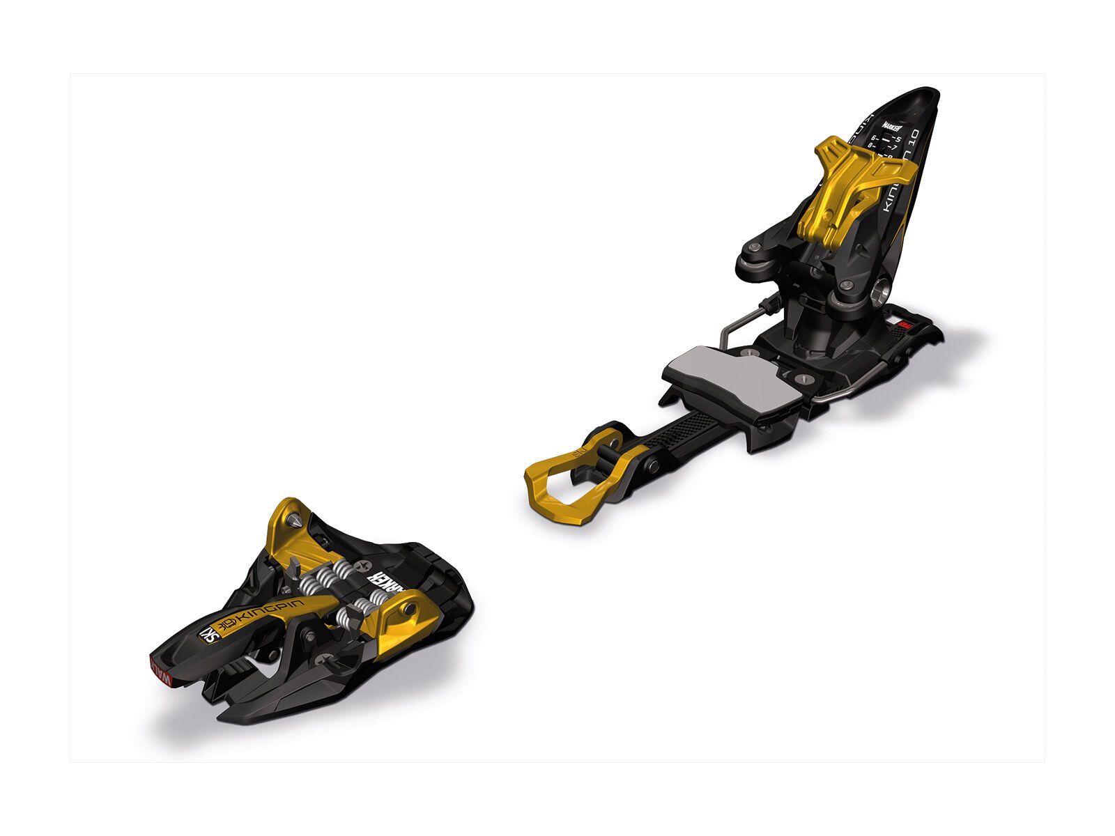 Set: Völkl Nanuq 2016 + Marker Kingpin 10 75-100 mm, black/gold - Skiset - Bild 3