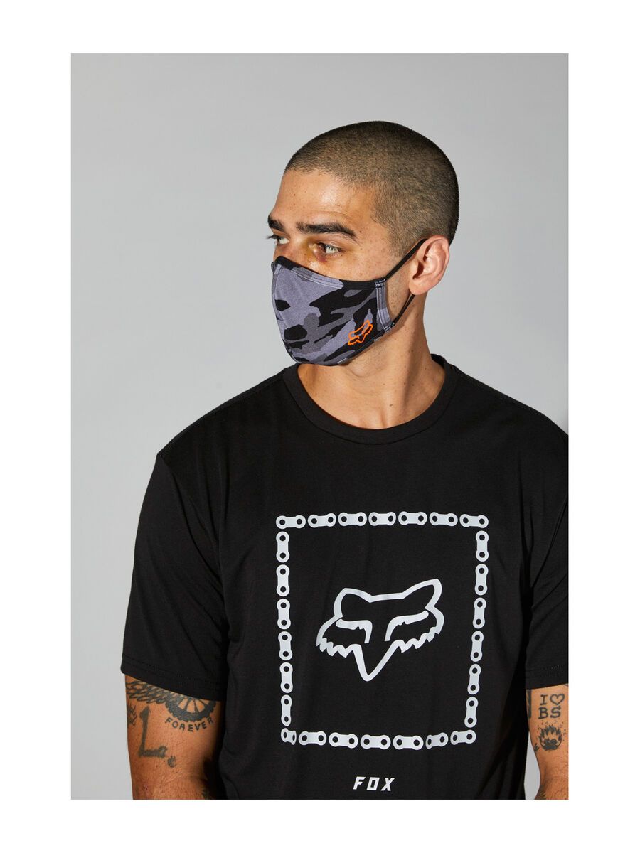 Fox Face Mask (nicht retournierbar), black camo - Bild 7