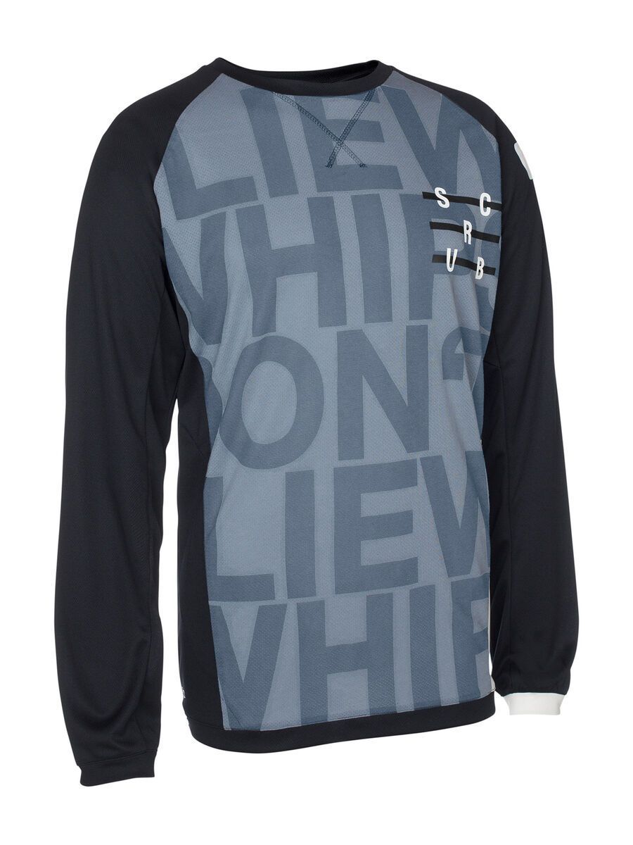 ION Tee LS Helium, black - Bild 1