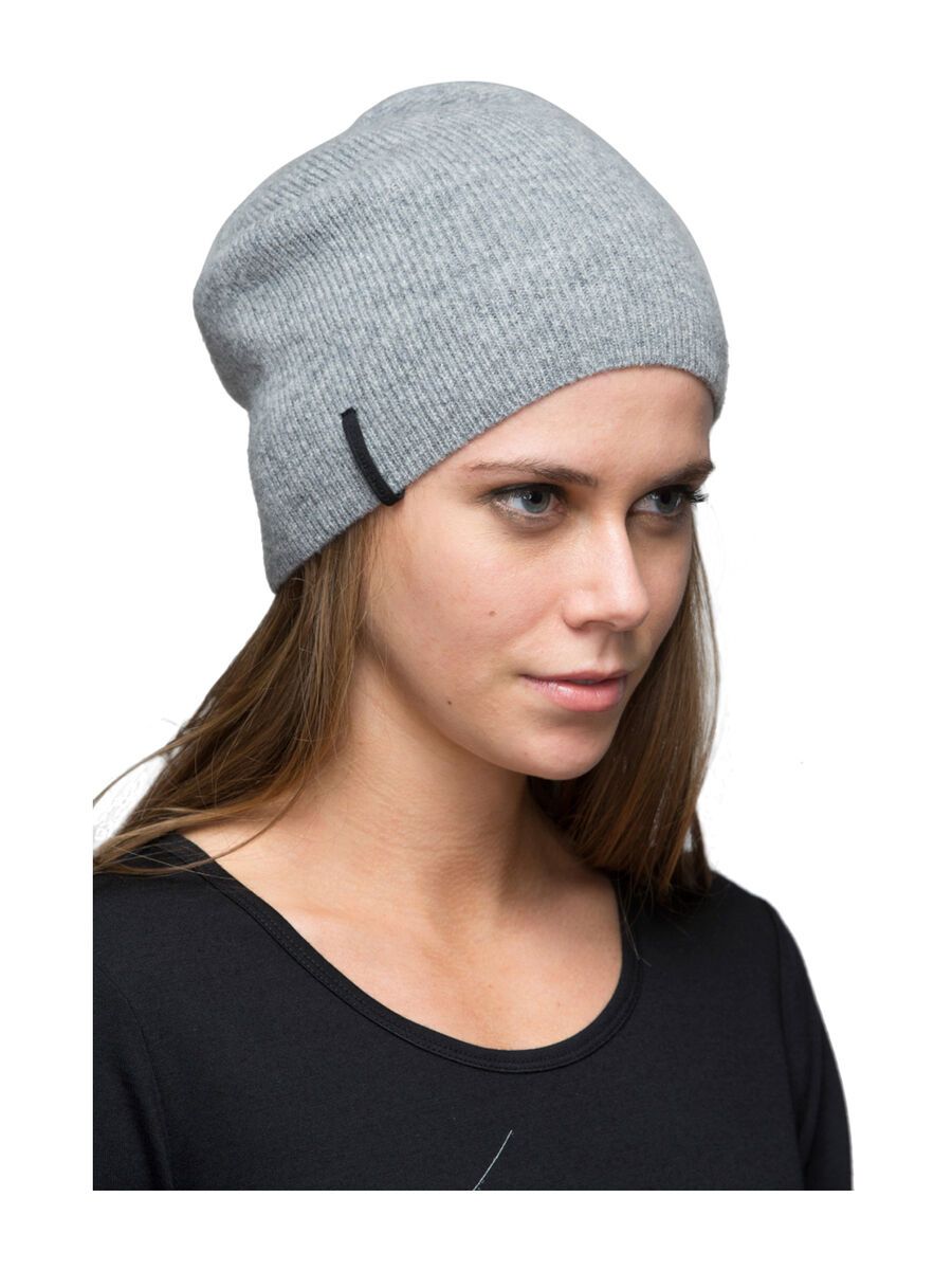 Mons Royale Slouchy Beanie, grey marl - Bild 1