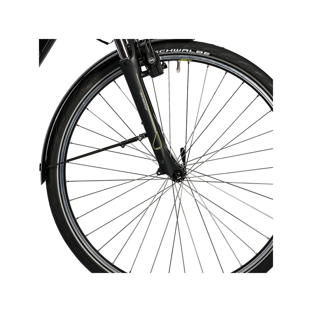 Cube Travel Hybrid RT 400 Easy Entry, black´n´lime - Bild 2