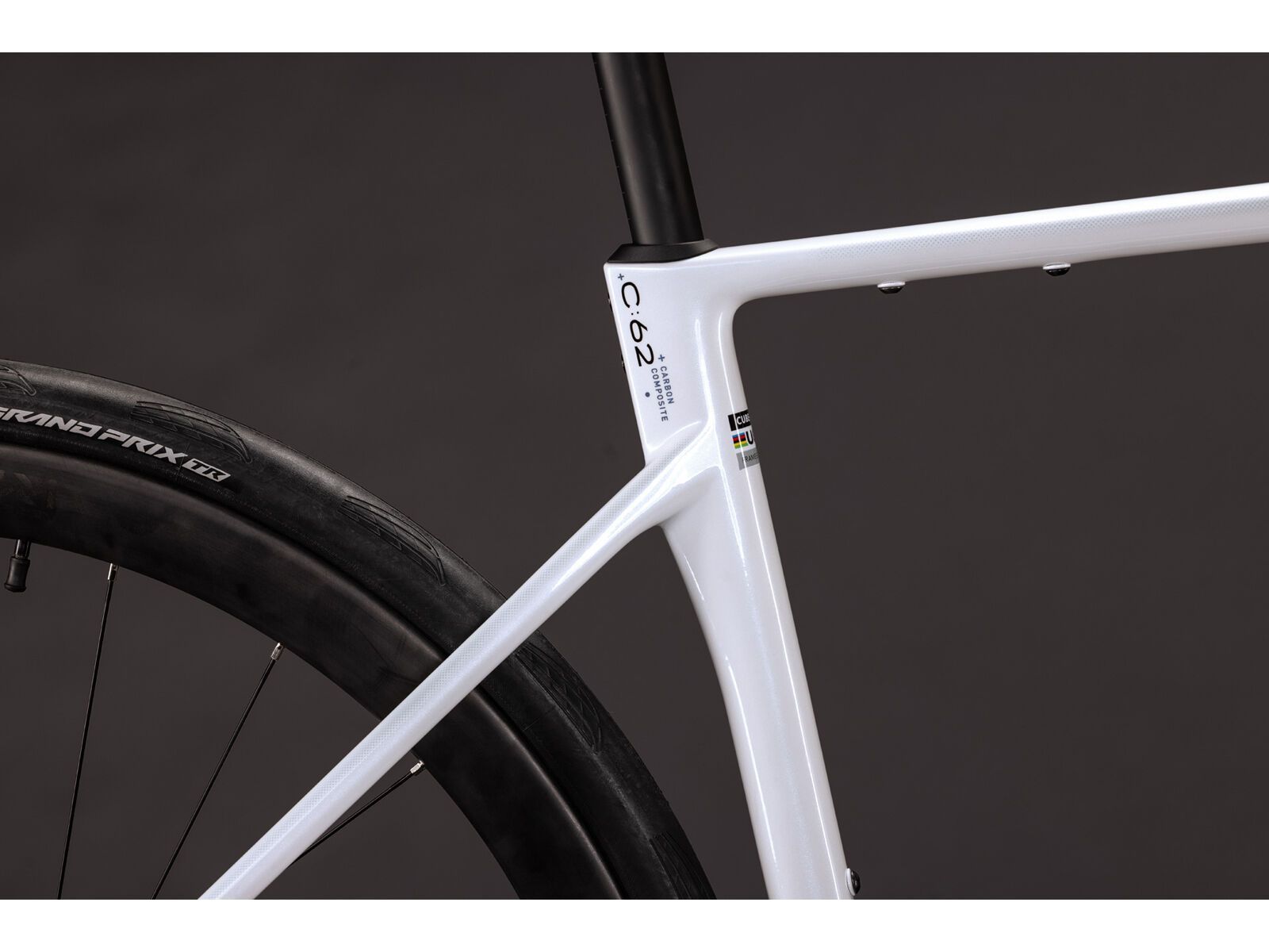 Cube Attain C:62 SLX, metallicwhite´n´black - Bild 6