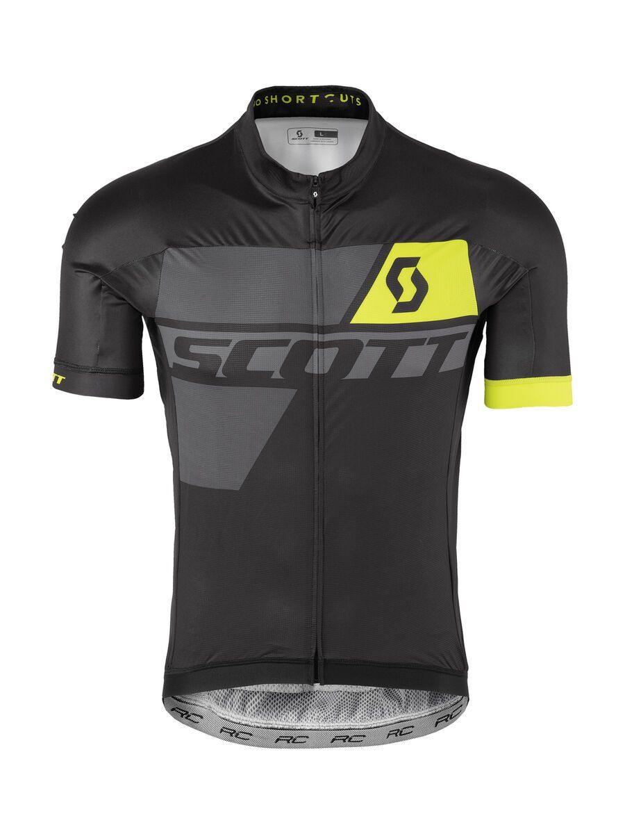 Scott RC Premium S/SL Shirt, black/sulphur yellow - Bild 1