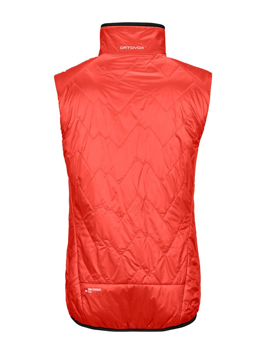 Ortovox Swisswool Piz Vial Vest W, coral - Bild 2