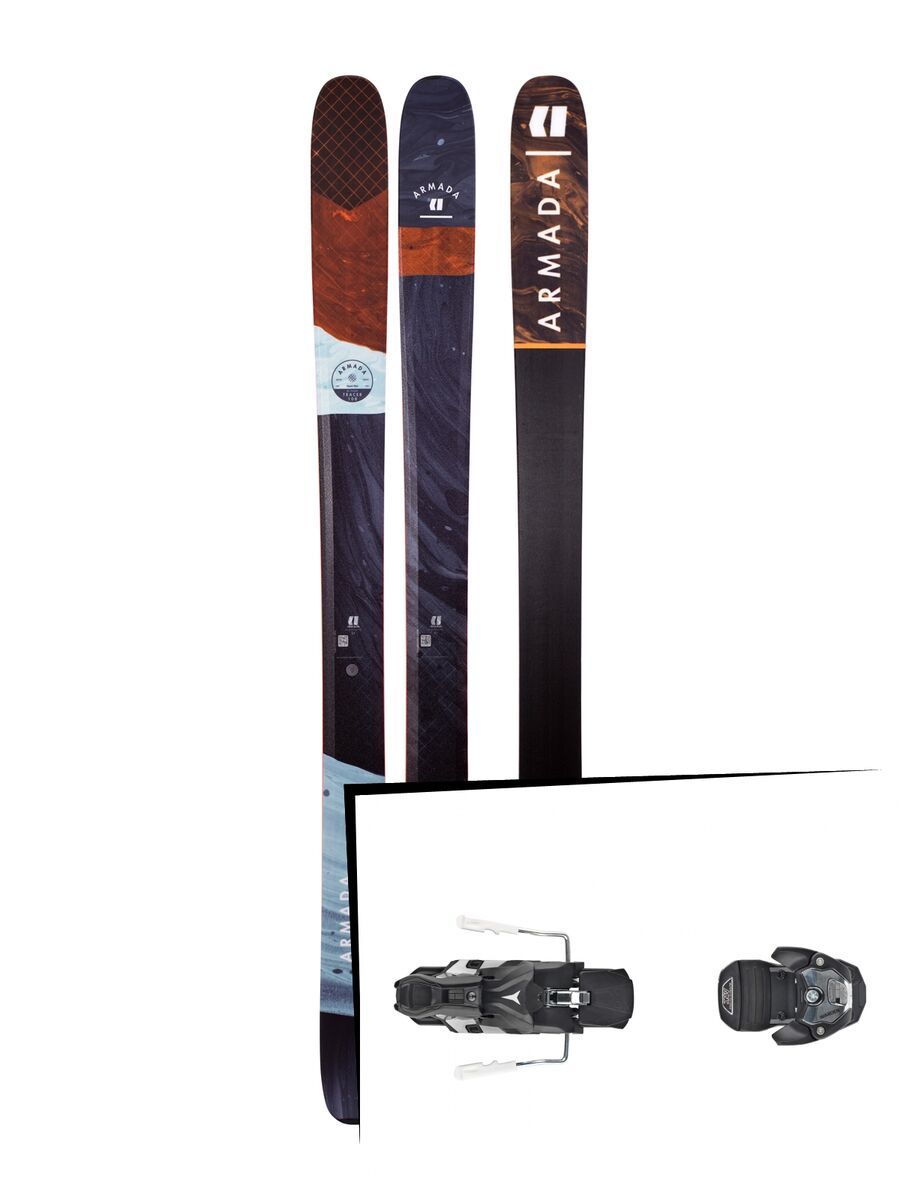 Set: Armada Tracer 108 2019 + Atomic Warden MNC 13 black/black - Bild 1