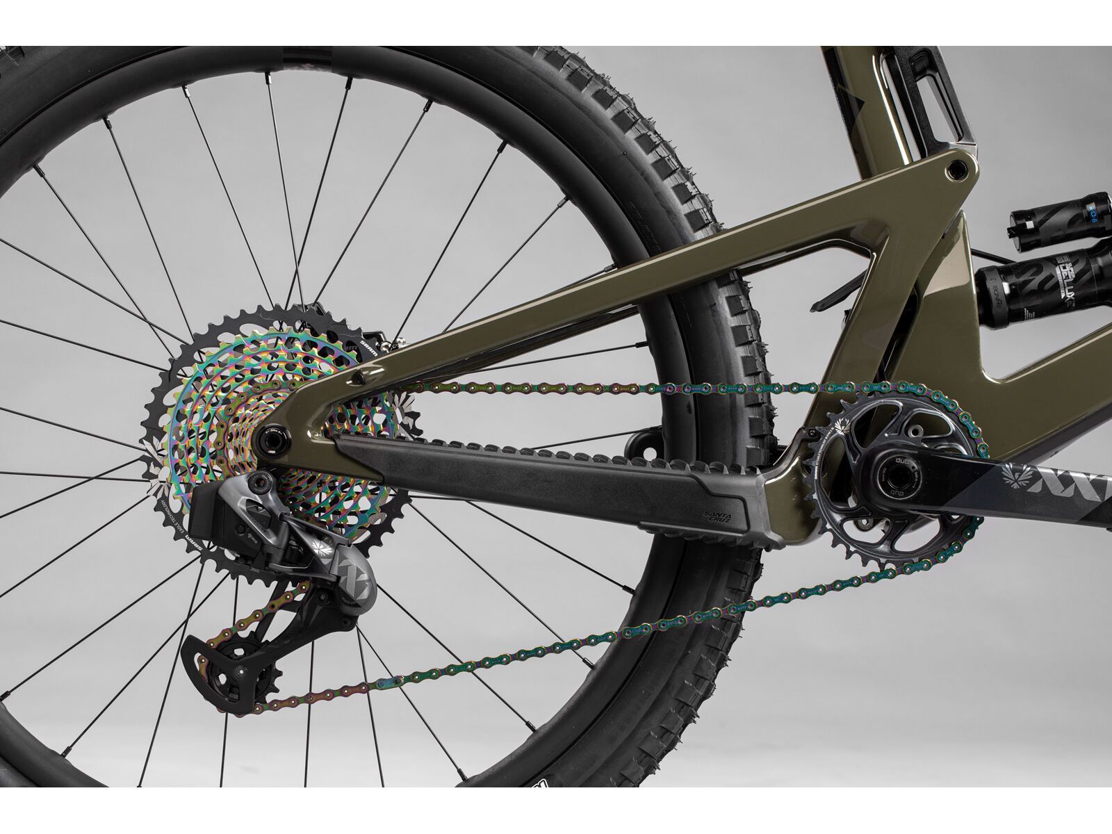 Santa Cruz Bronson C / S / MX, gloss moss/blue - Bild 5