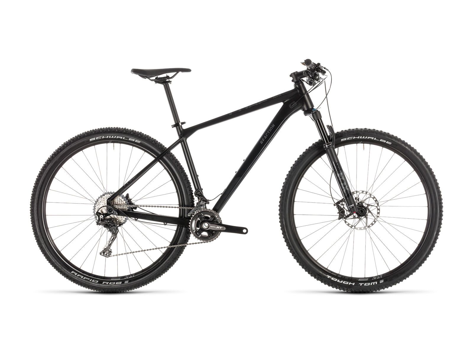 *** 2. Wahl *** Cube Reaction SL 29 2019, black´n´grey - Mountainbike | Größe 19 Zoll - Bild 1