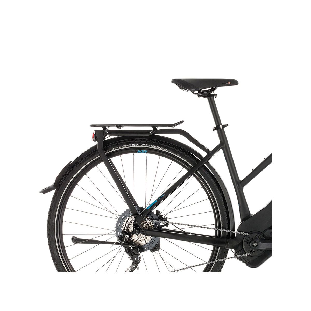 Cube Kathmandu Hybrid EXC 500 Trapeze, black´n´blue - Bild 5