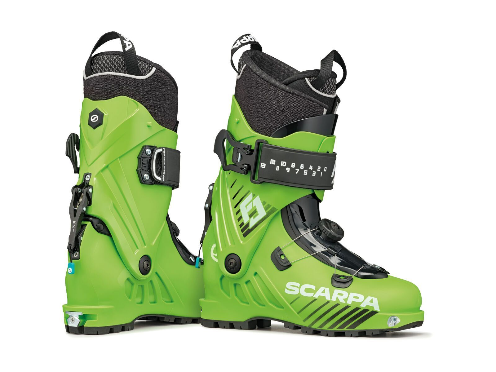 Scarpa F1 Junior, green lime - Bild 4