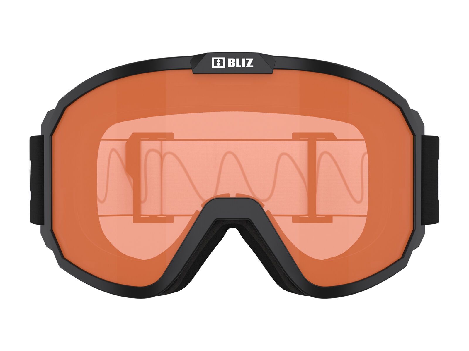 Bliz Rave JR, Orange  / matt black - Bild 3