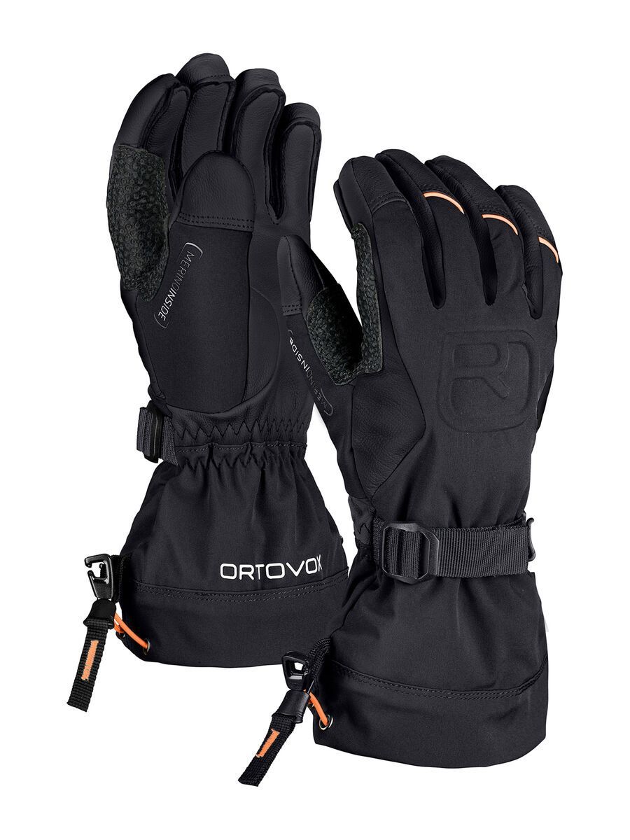 Ortovox Merino Freeride Glove M, black raven - Bild 1