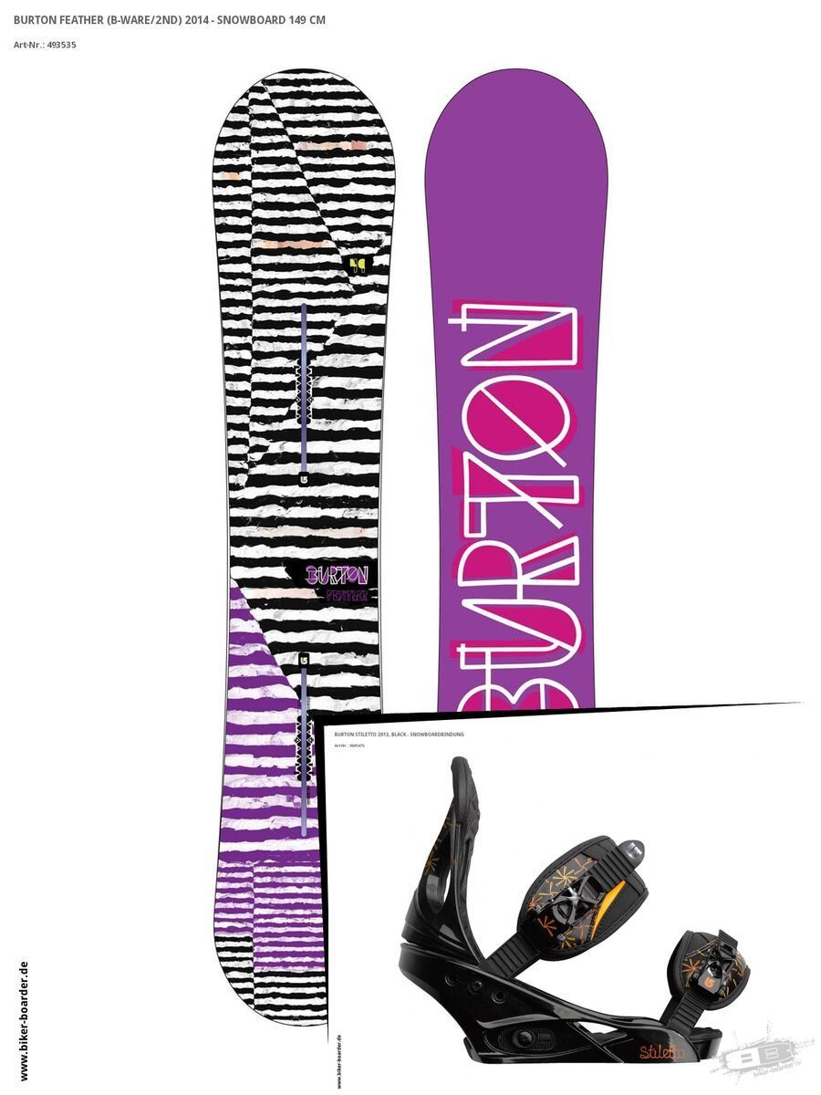 Set: Burton Feather  +  Stiletto (364547S) - Bild 1
