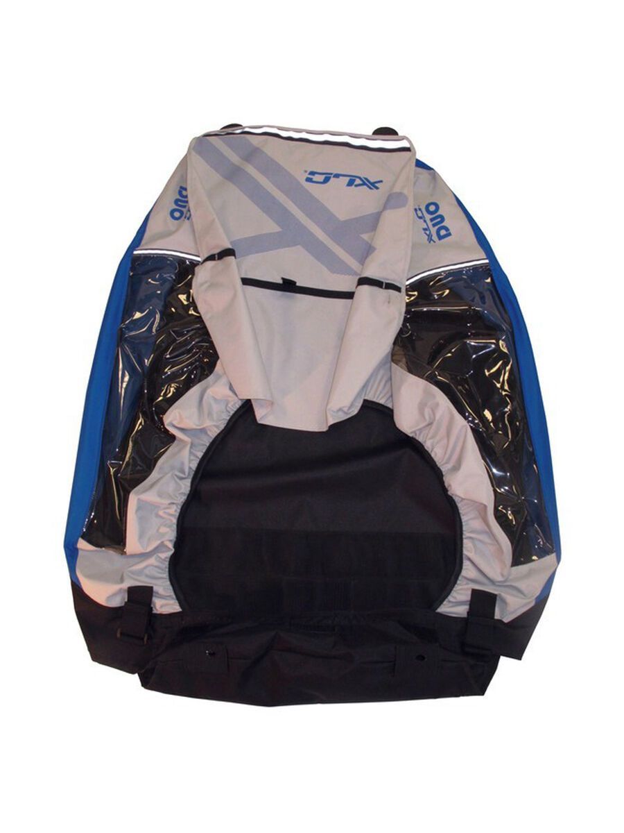 XLC Body für XLC Kinderanhänger Duo², silber/blau - Bild 1