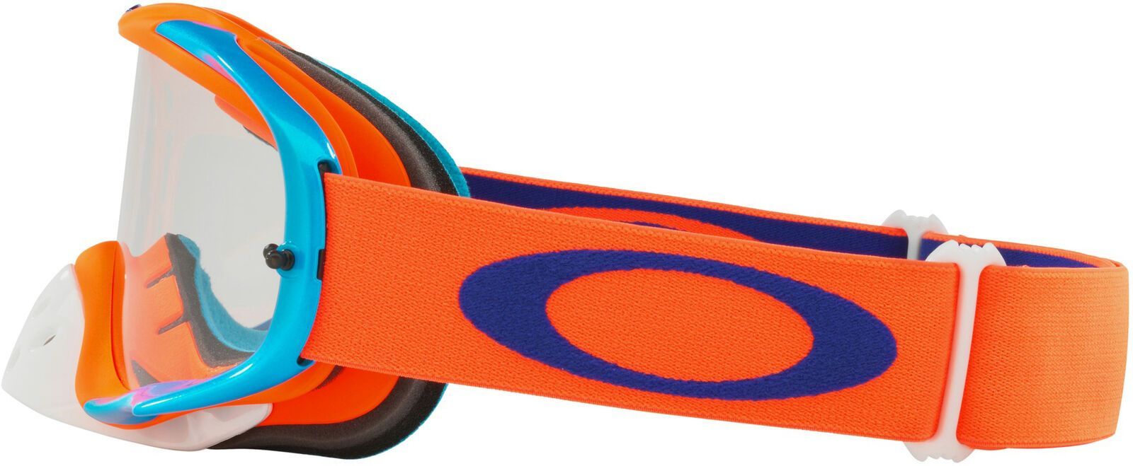 Oakley Crowbar MX, flo orange blue/Lens: clear - Bild 4