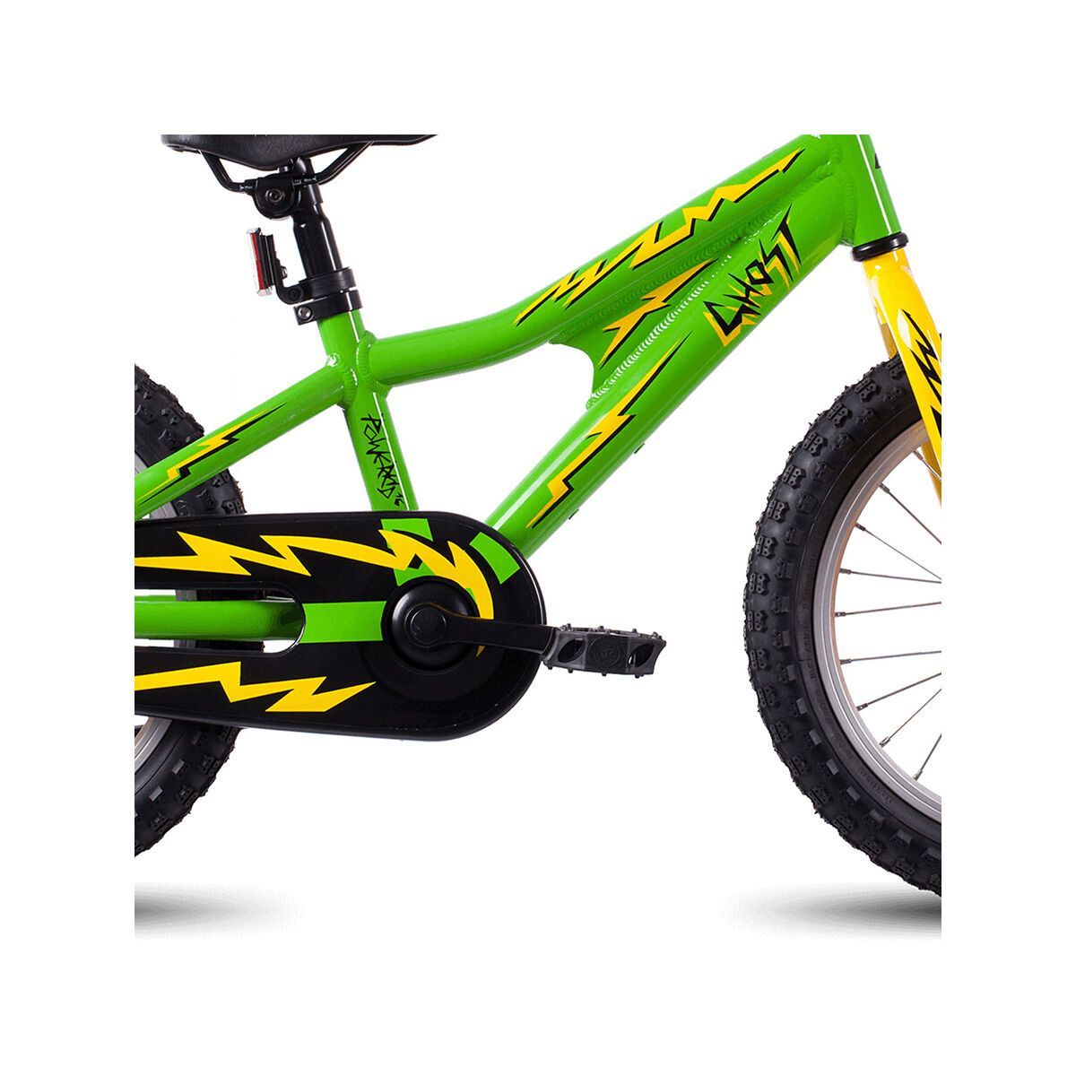 Ghost Powerkid AL 16, riot green/cane yellow/night black - Bild 3