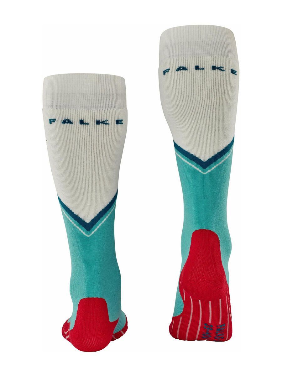Falke SK2 Diagonal Damen Skiing Kniestrümpfe, turquoise - Bild 3