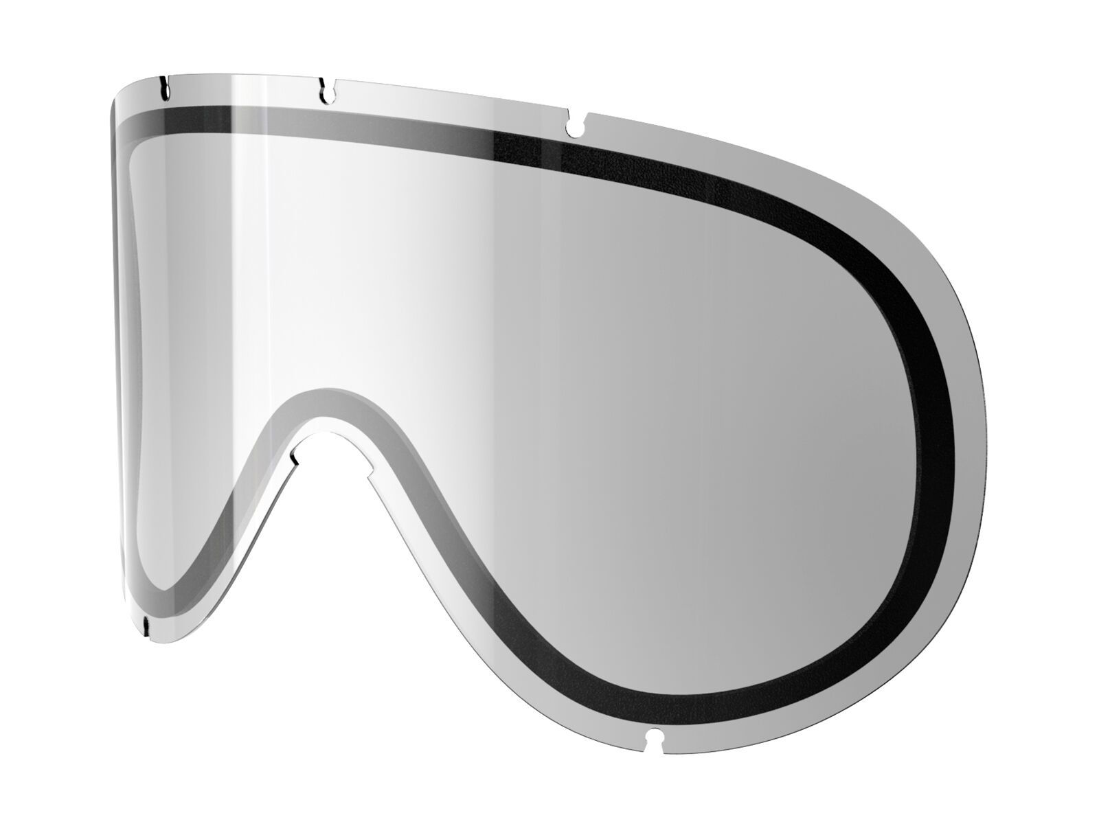 POC Retina Big Comp inkl. Wechselscheibe, uranium black/Lens: smokey yellow - Bild 2