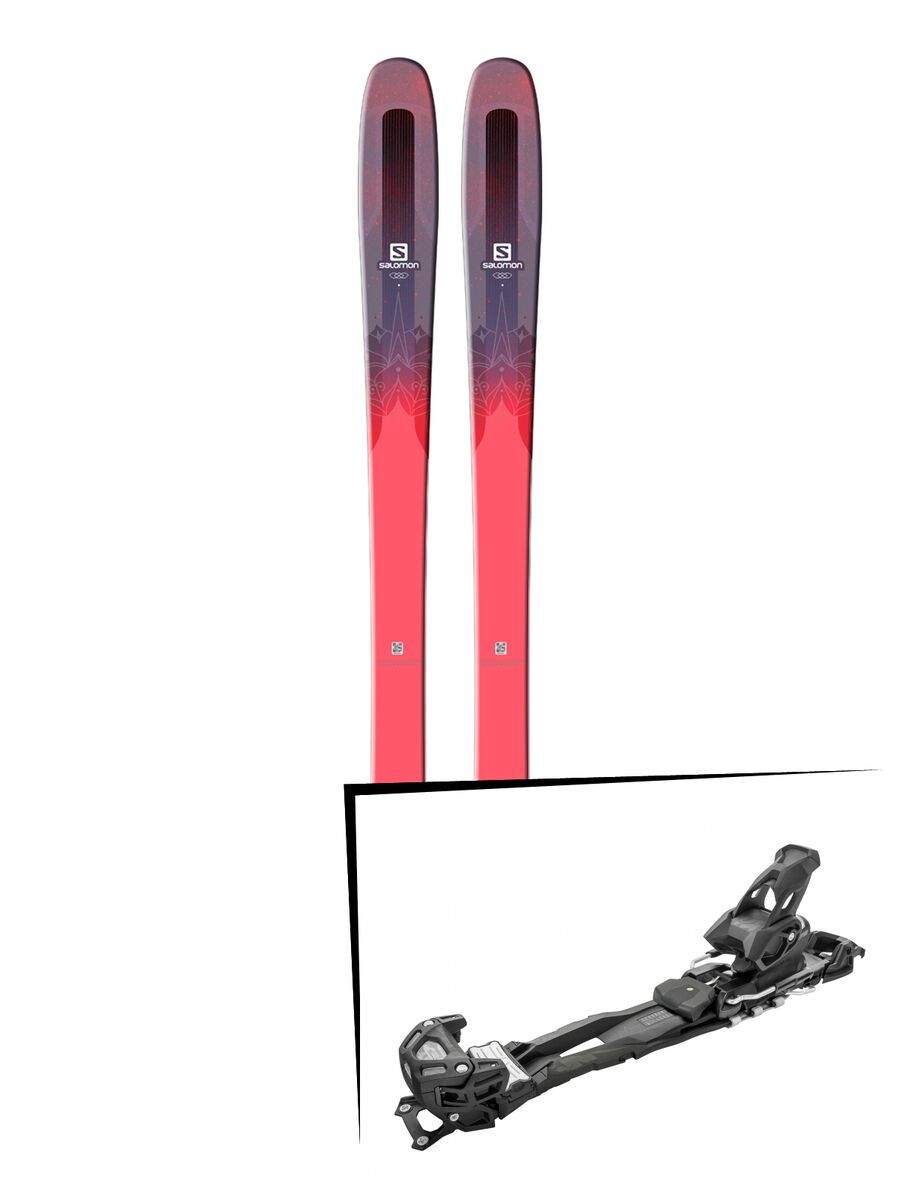 Set: Salomon QST Myriad 85 2018 + Tyrolia Adrenalin 13 AT solid black - Bild 1