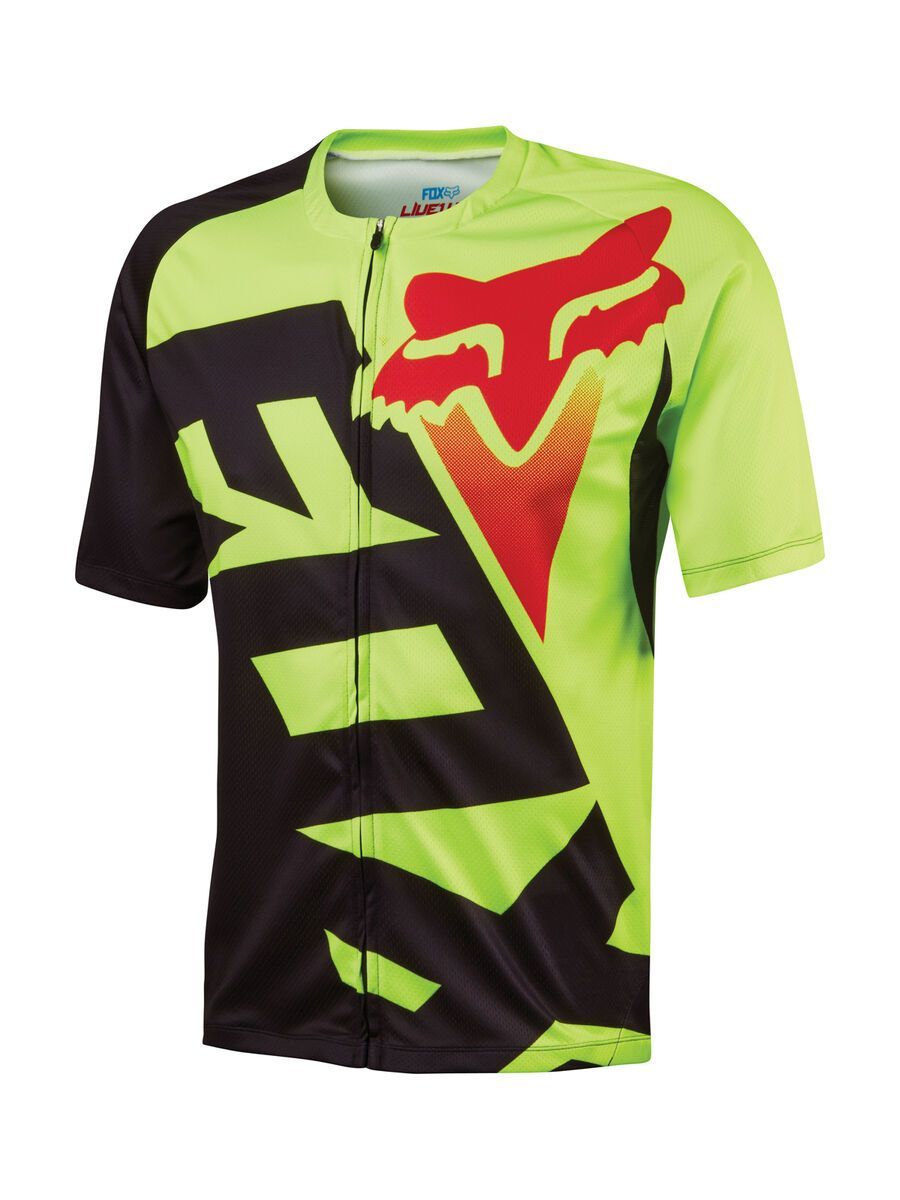 Fox Livewire SS Jersey, flow yellow - Bild 1