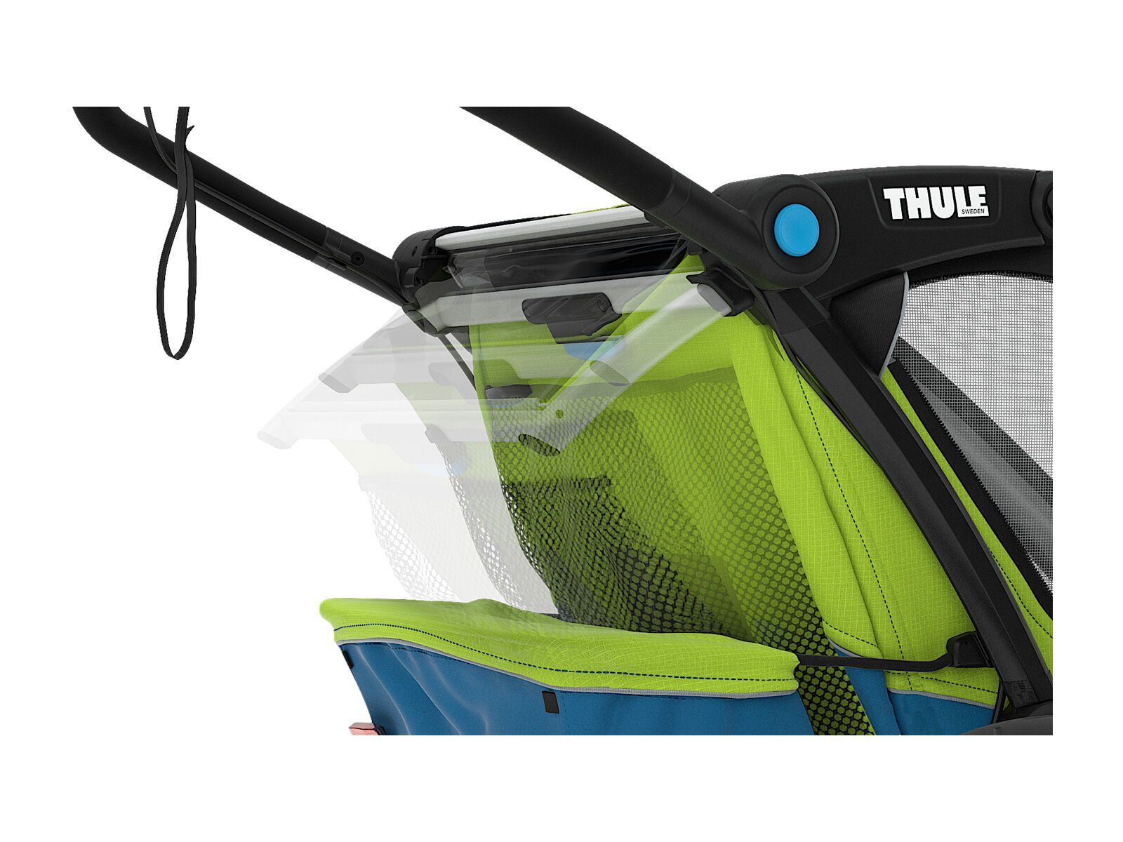 Thule Chariot Sport 1, chartreuse - Bild 6
