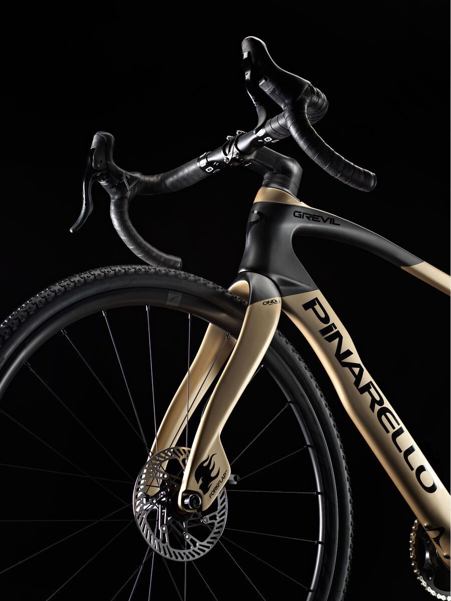 Pinarello Grevil F Ekar 1x13  / Fulcrum Rapid Red 500 DB - 700C, champagne - Bild 11