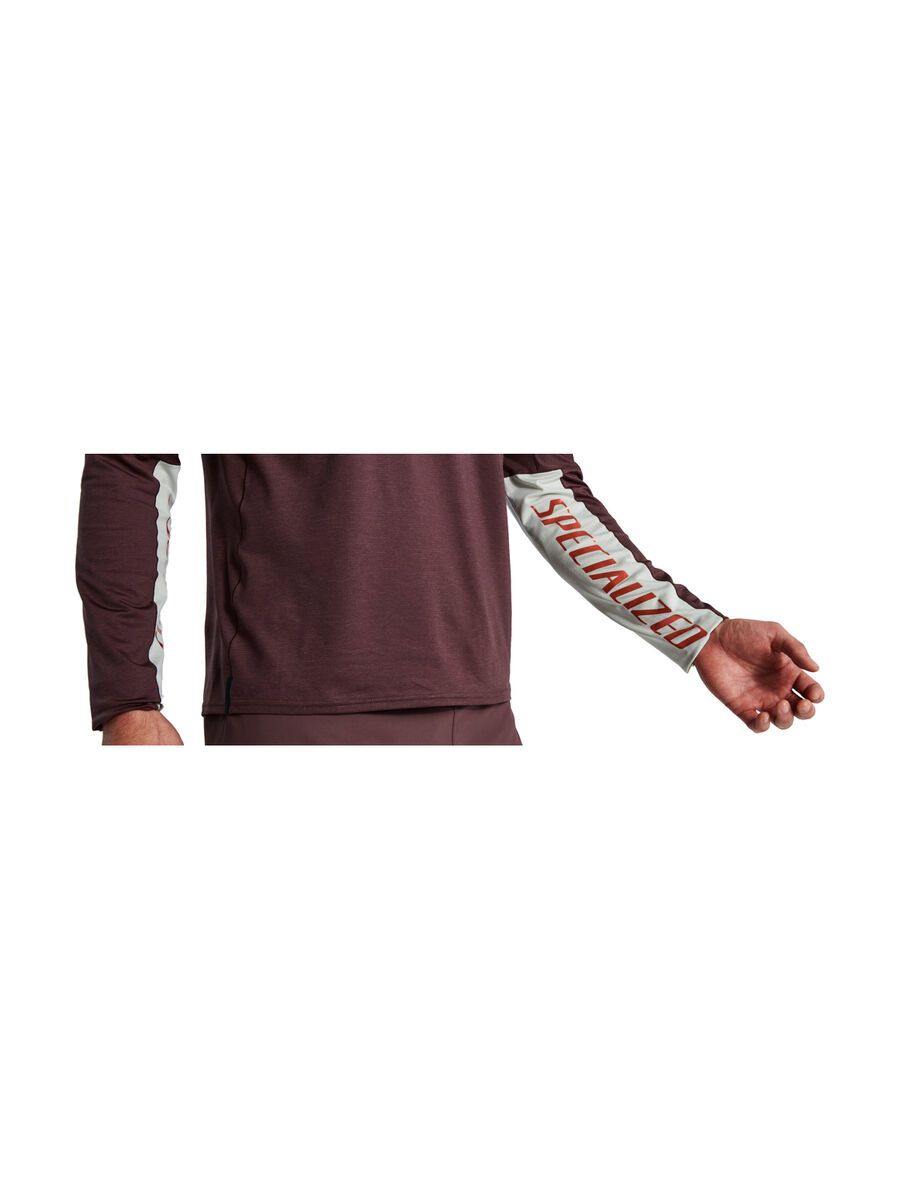 Specialized Trail Air Longsleeve Jersey, cast umber - Bild 6