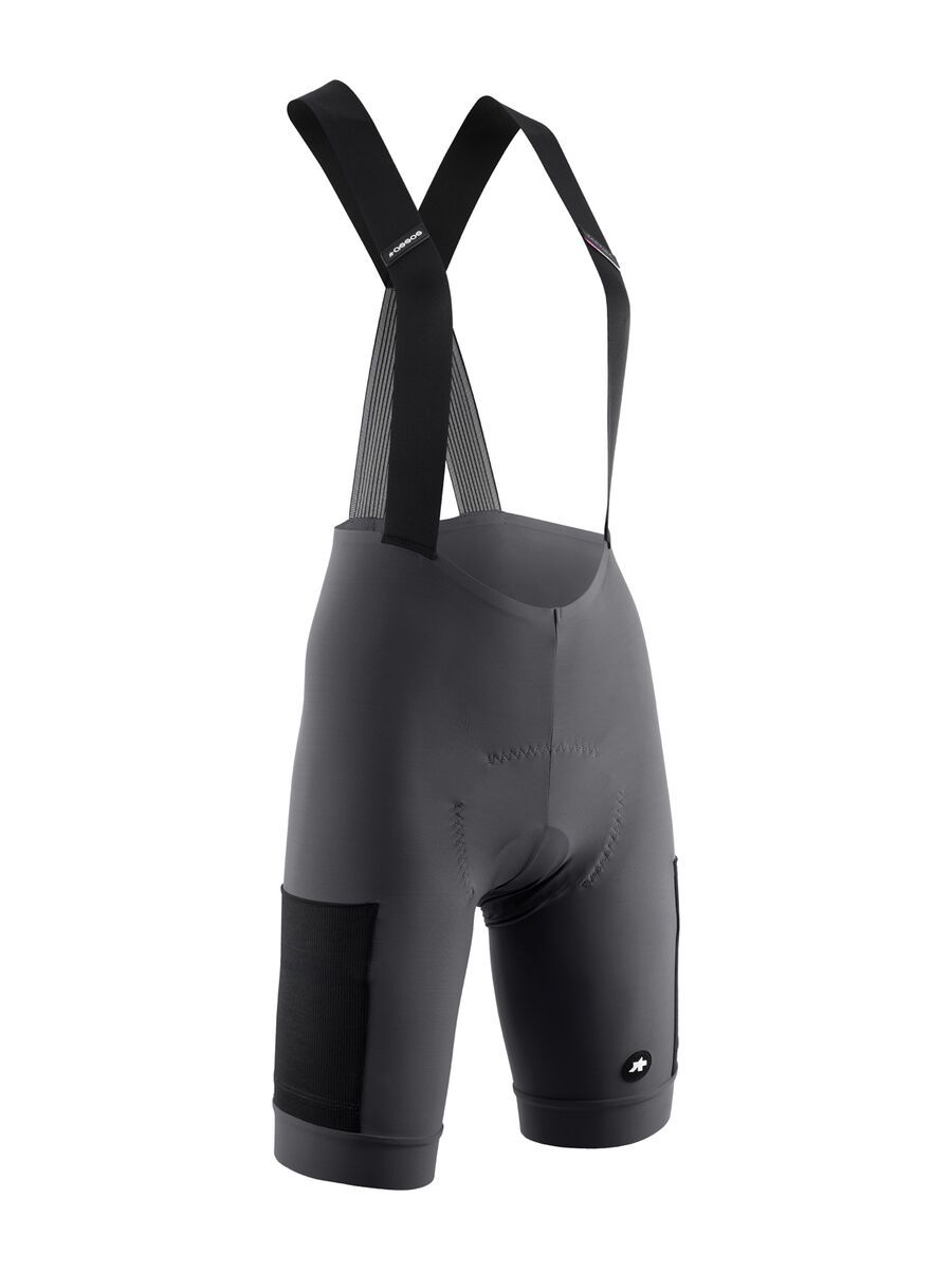 Assos Tactica Kieskäfer Women's Gravel Bib Shorts T5, robust grey - Bild 2