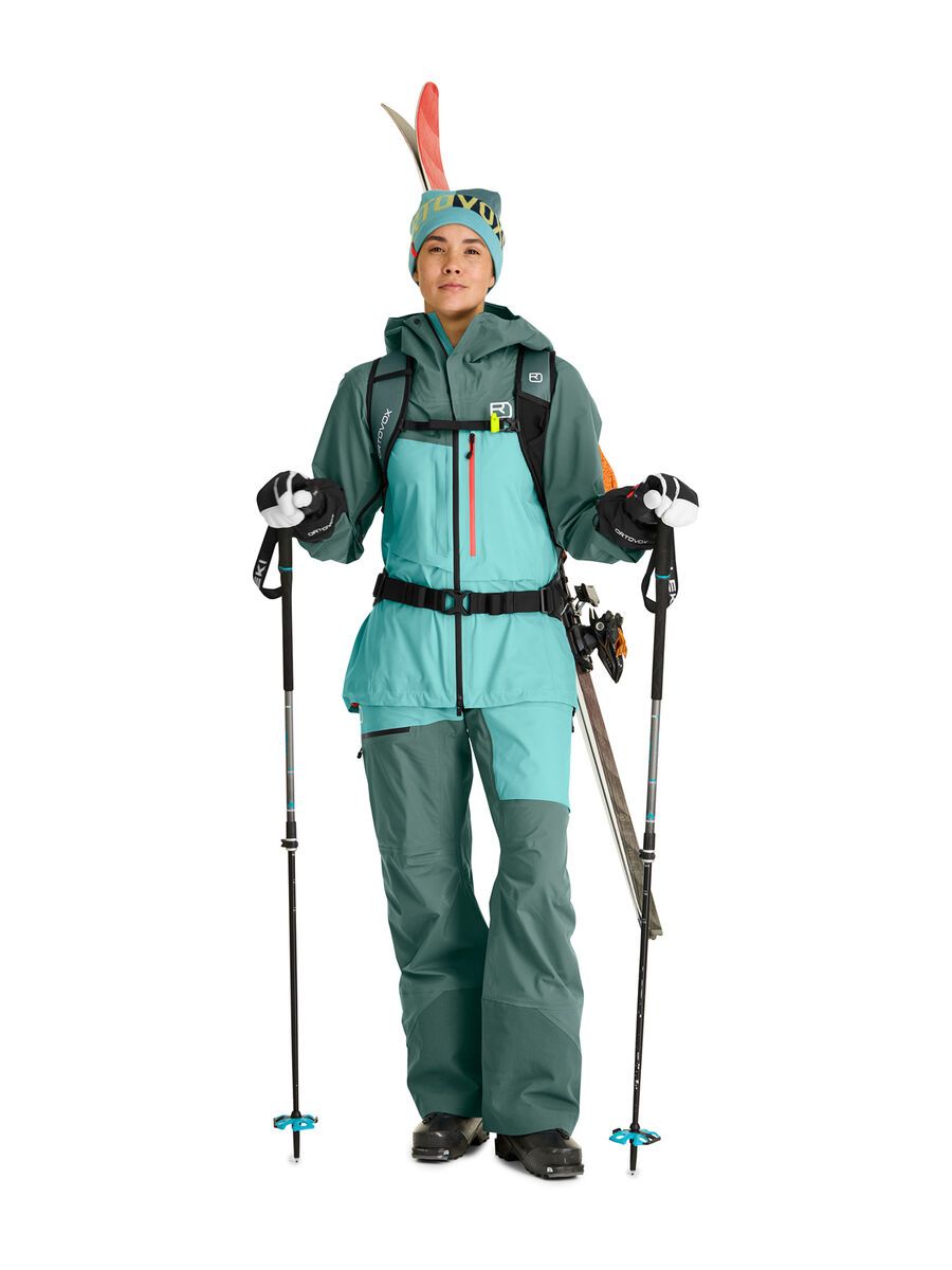 Ortovox 3L Ravine Shell Jacket W, ice waterfall - Bild 8