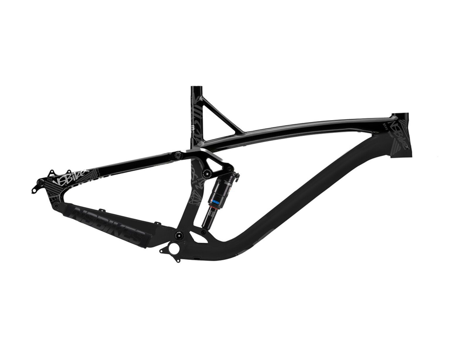 NS Bikes Snabb T Frame, schwarz - Bild 1