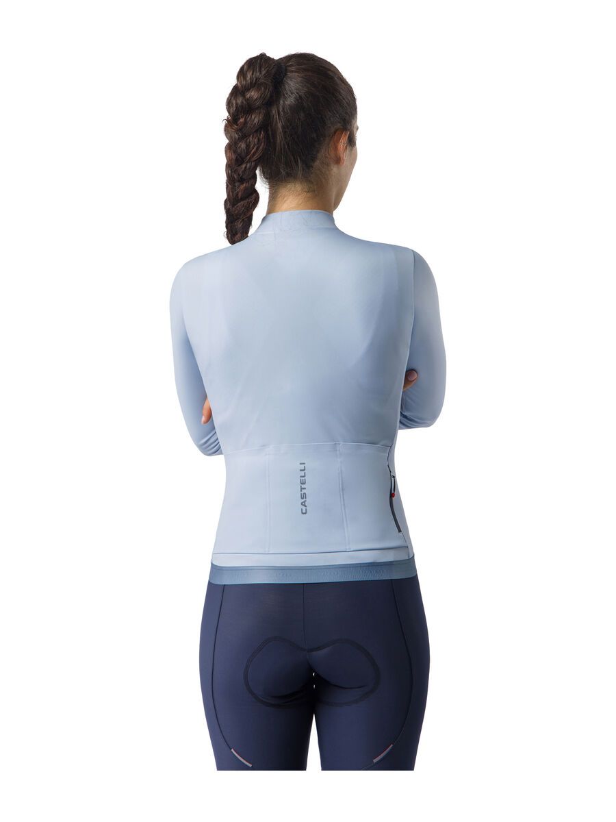 Castelli Espresso Thermal 2 W Jersey, steel fade - Bild 3