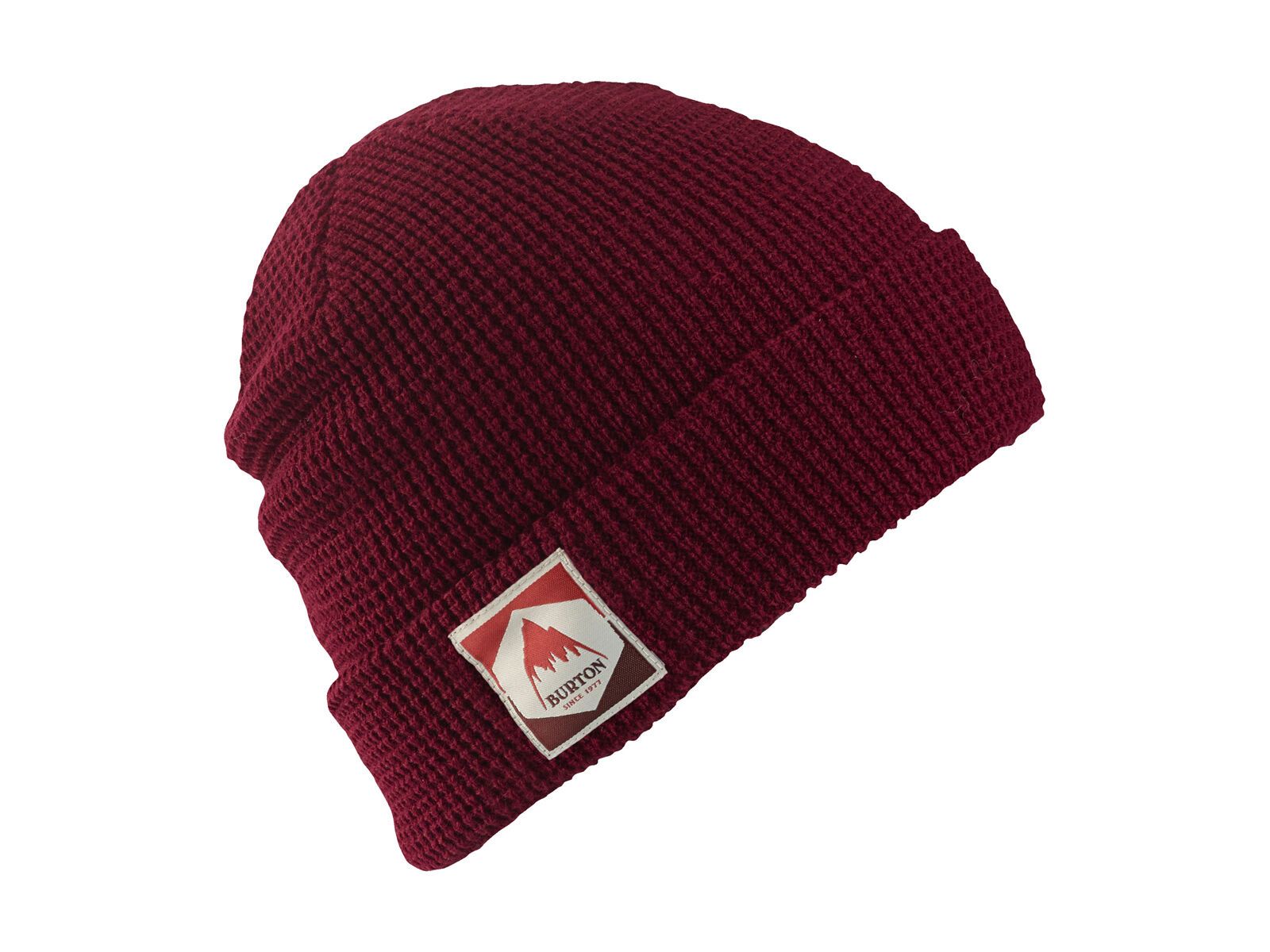 Burton Waffle Beanie, wino - Bild 1