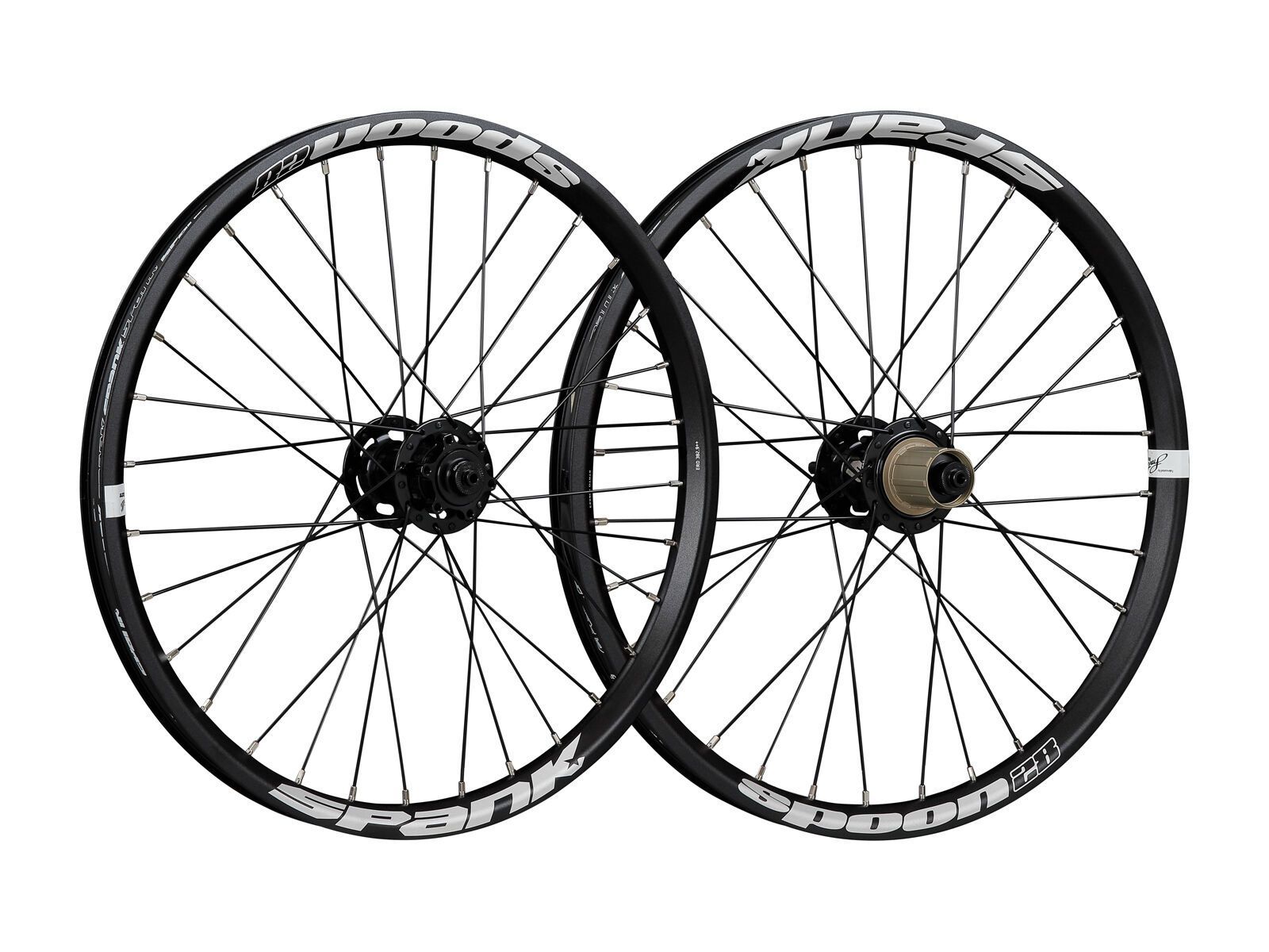 Spank Spoon 28-20 Wheelset, black - Bild 1