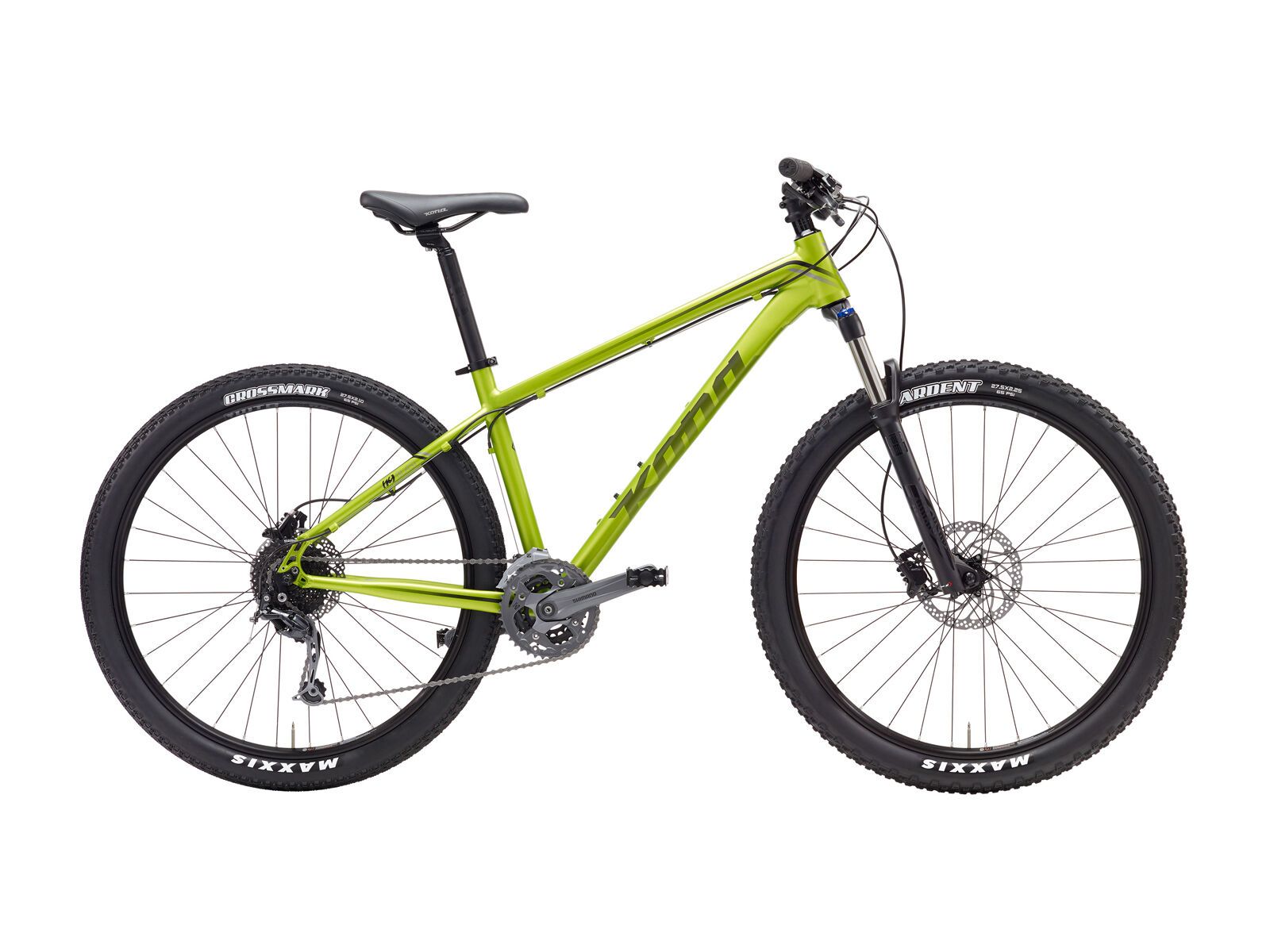 Kona Blast, matt lime/black/silver - Bild 1