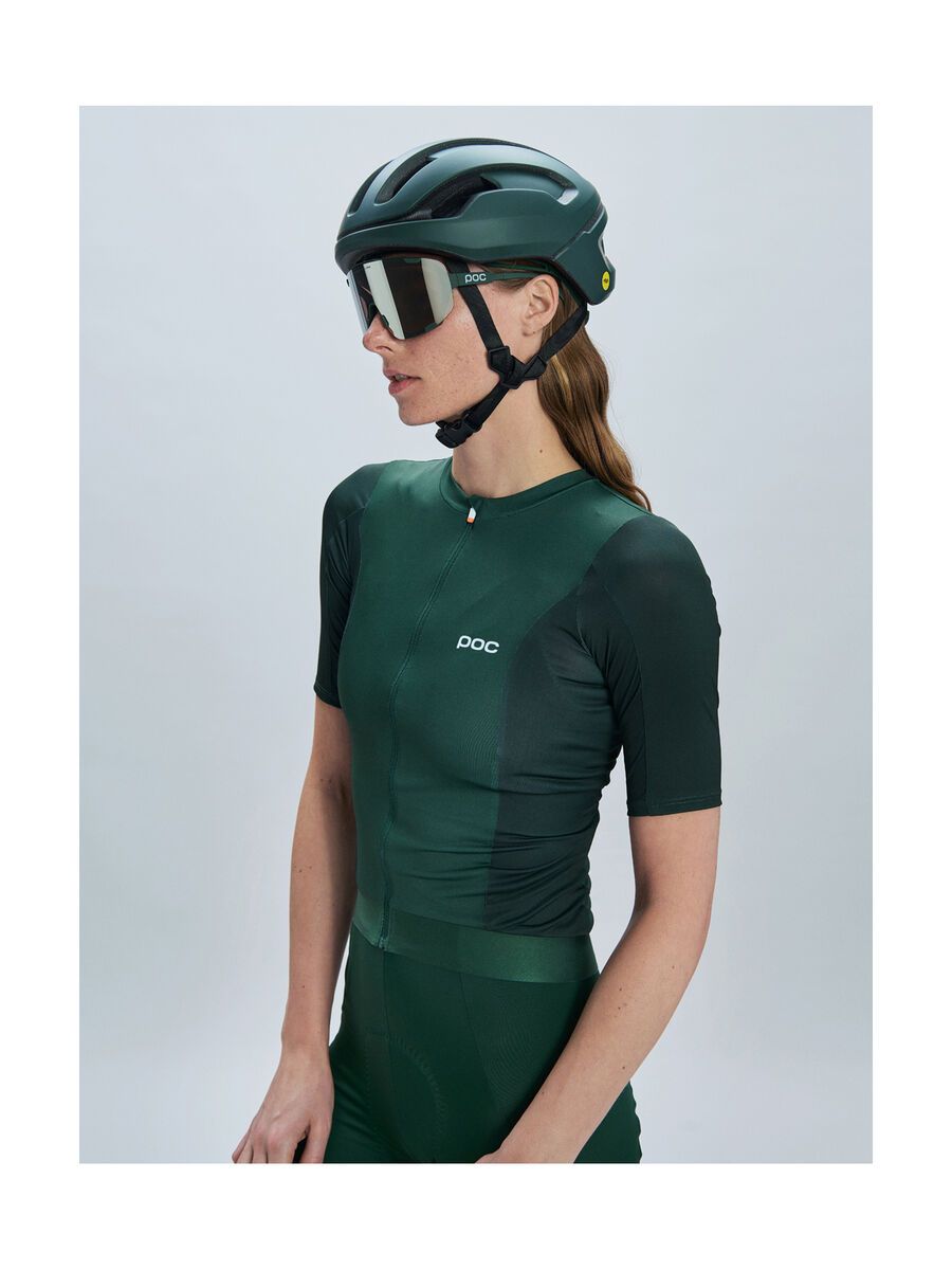 POC Devour, Clarity Road/Sunny Silver / pargasite green - Bild 5