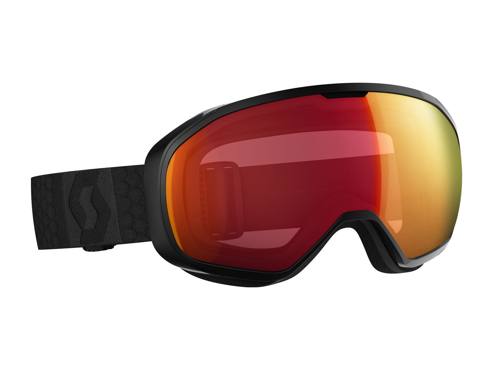 Scott Fix, black/Lens: illuminator red chrome - Bild 1