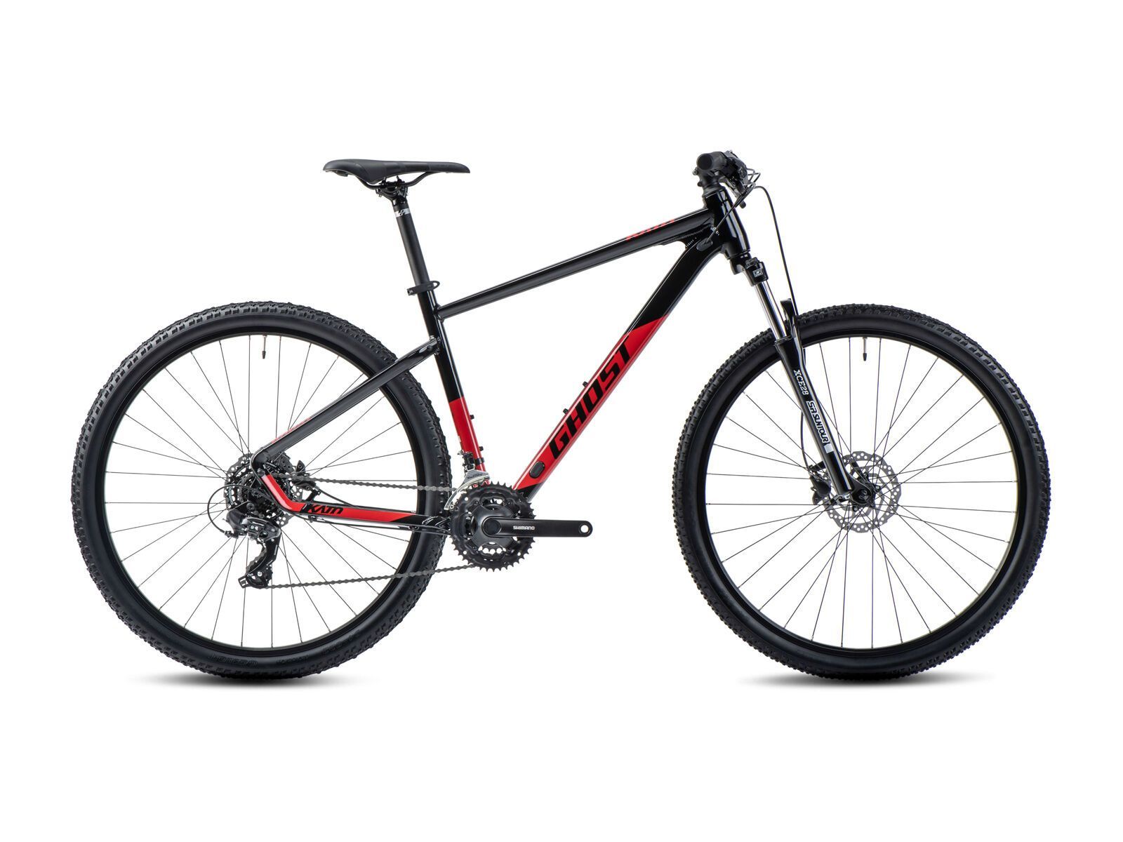 Ghost Kato 27.5, black/riot red - Bild 1