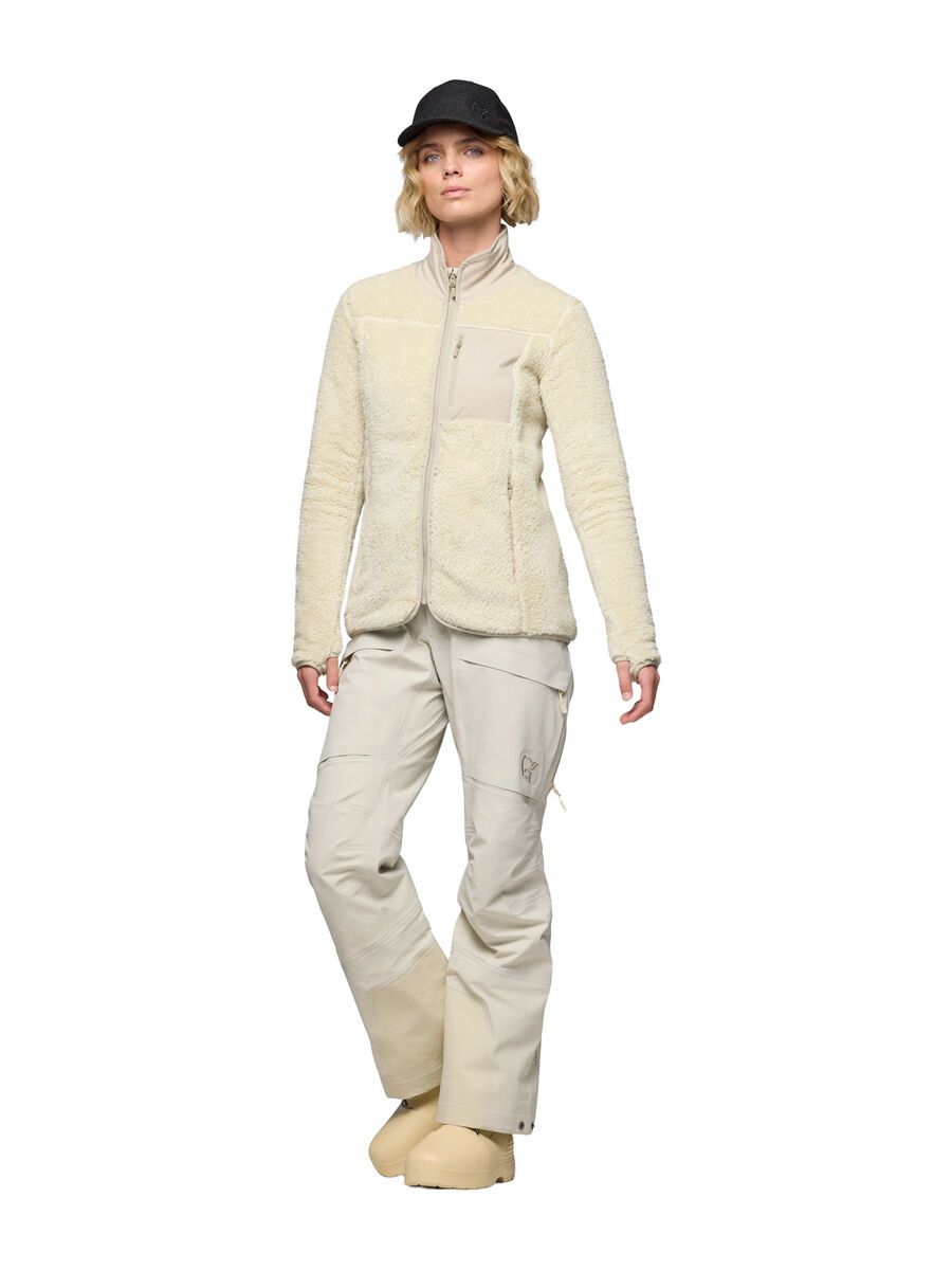 Norrona femund warm3 Jacket W's, oatmeal - Bild 6
