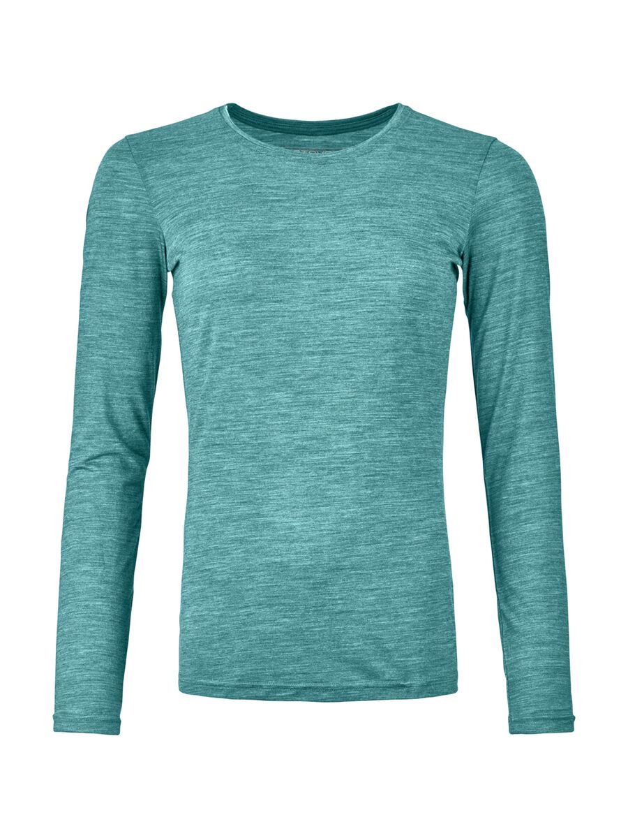 Ortovox 150 Merino Cool Clean Long Sleeve W, ice waterfall blend - Bild 1