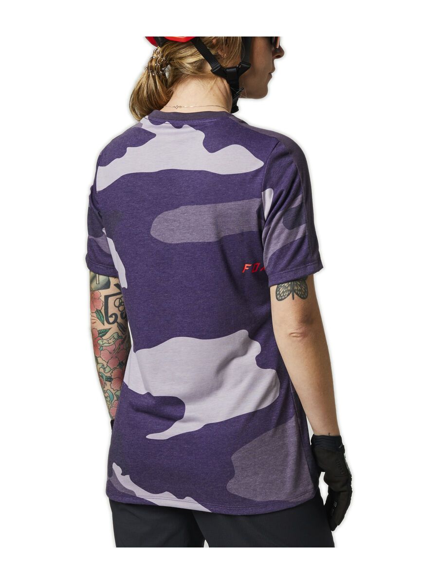 Fox Womens Ranger Drirelease SS Jersey, dark purple - Bild 4