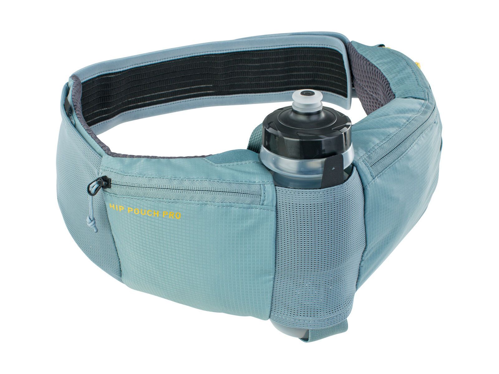 Evoc Hip Pouch Pro inkl. 550 ml Trinkflasche, steel - Bild 1